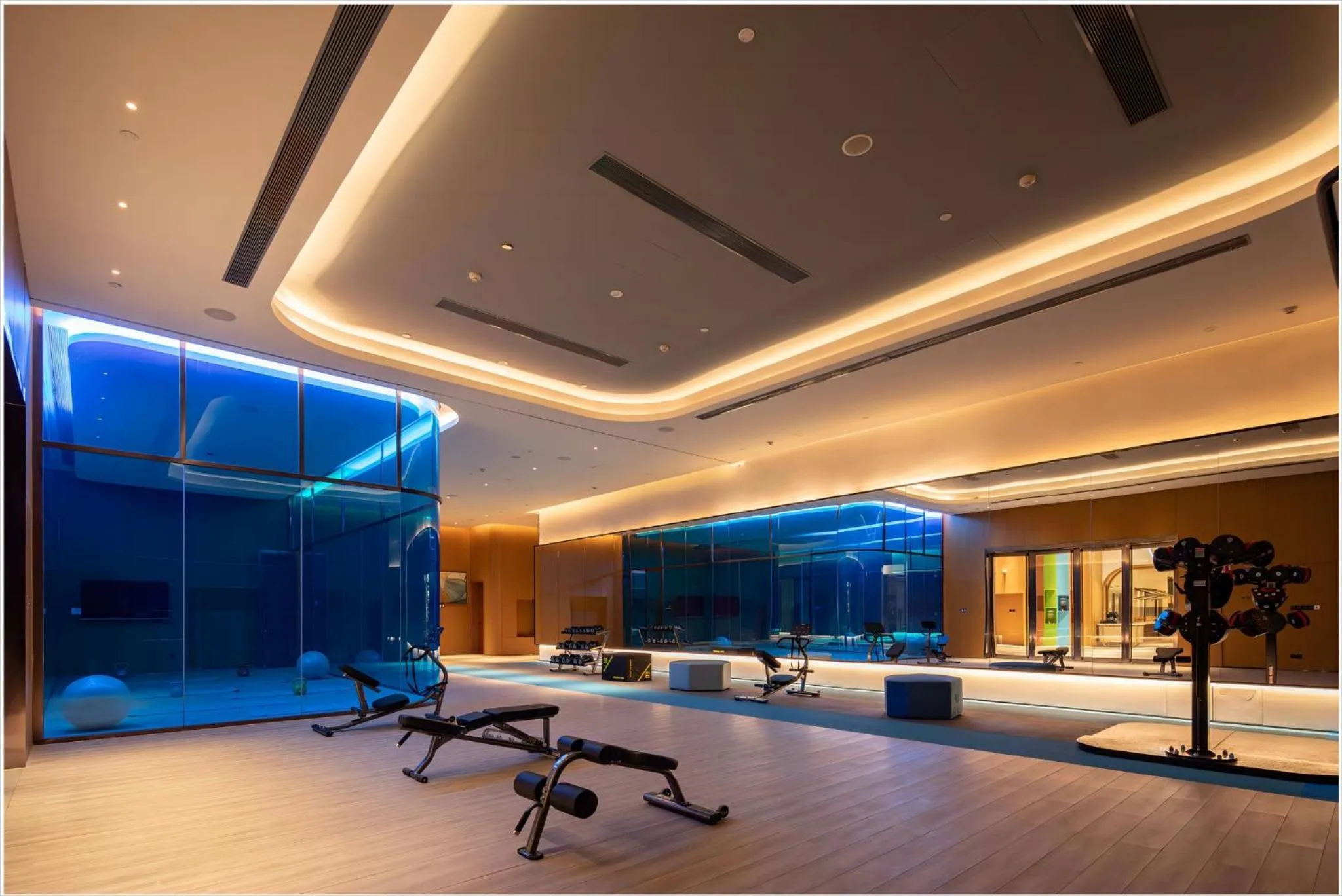 Fitness centre/facilities in EVEN Hotel Chongli, an IHG Hotel