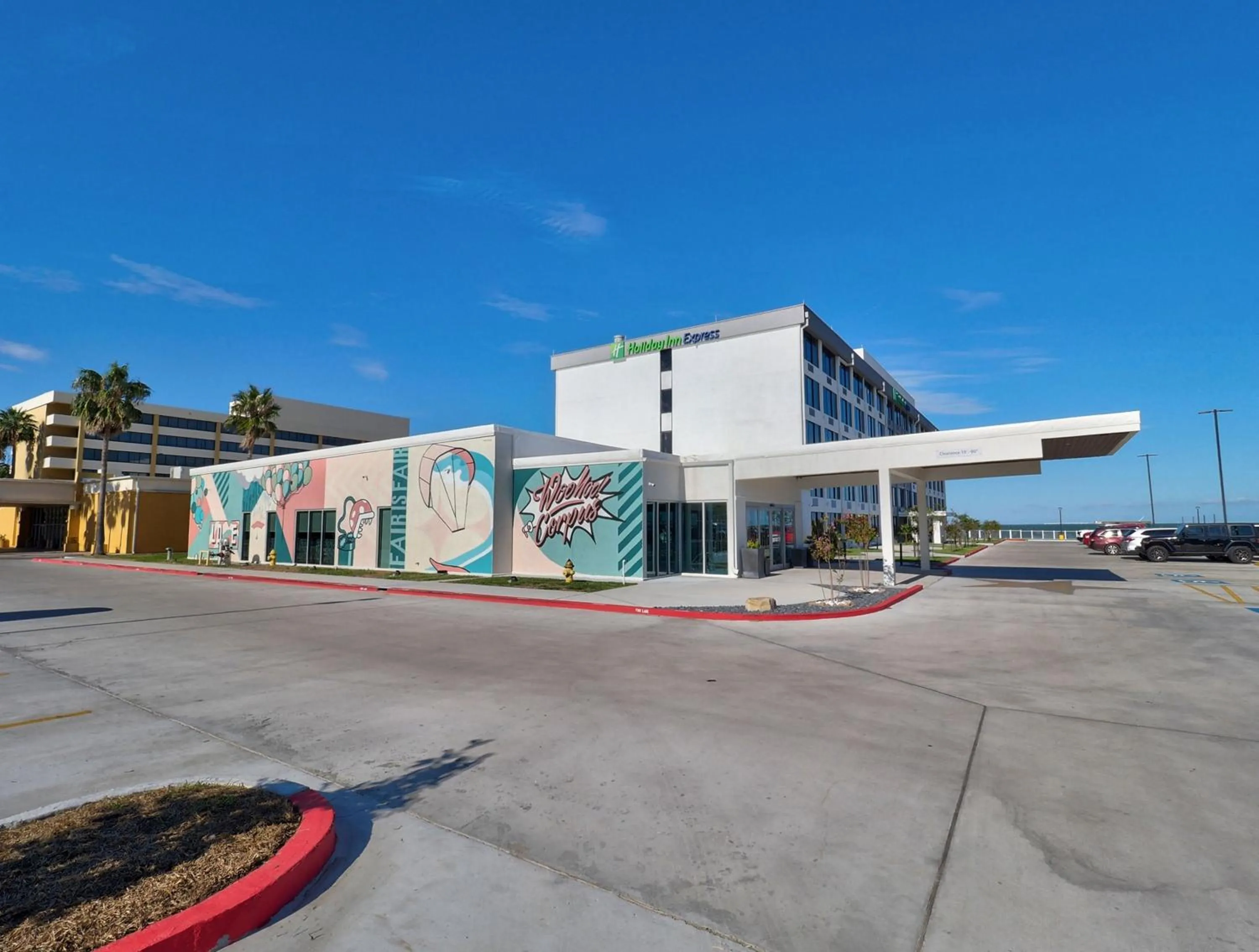 Property building in Holiday Inn Express Corpus Christi - Beachfront by IHG