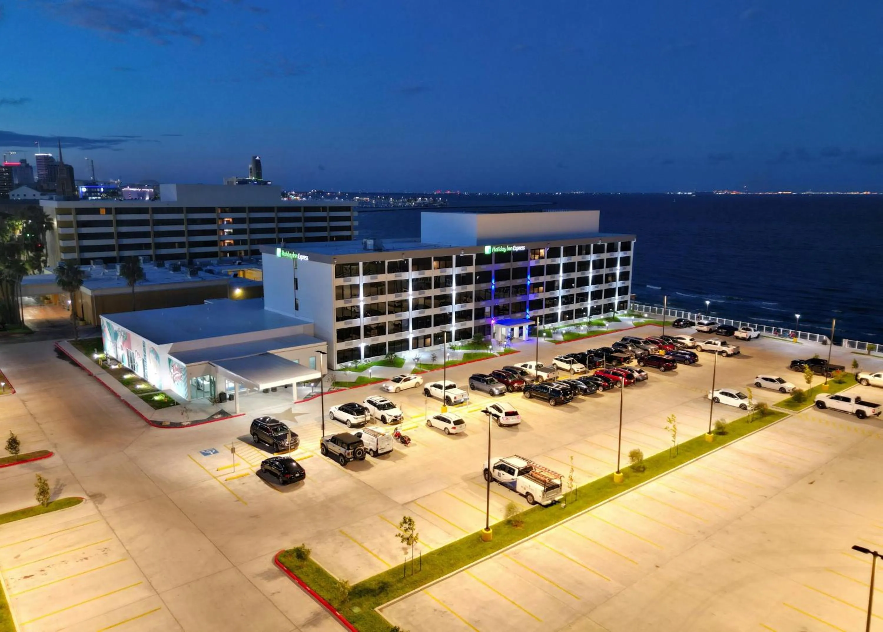 Property building in Holiday Inn Express Corpus Christi - Beachfront by IHG