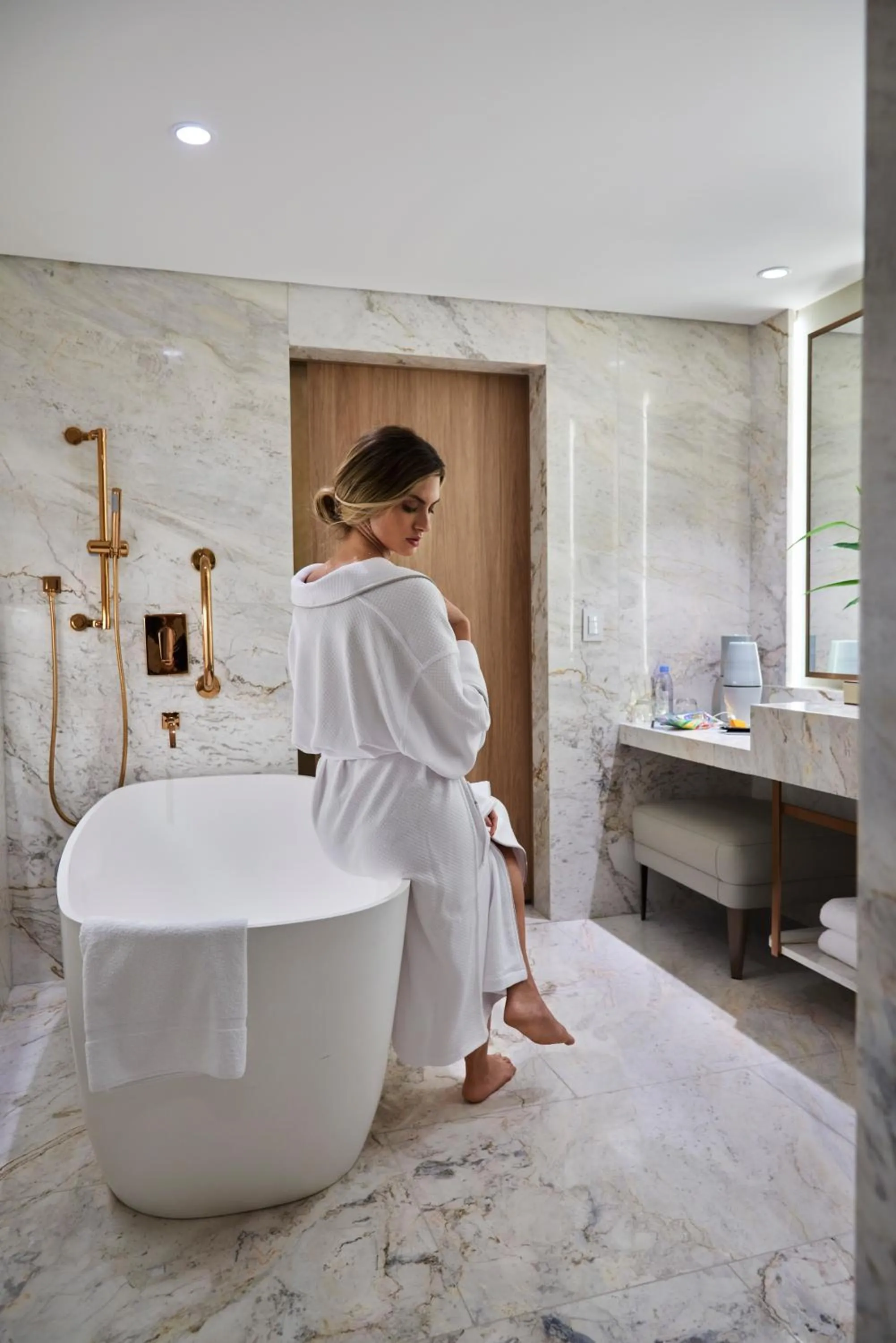 Bathroom in Fairmont Rio de Janeiro Copacabana