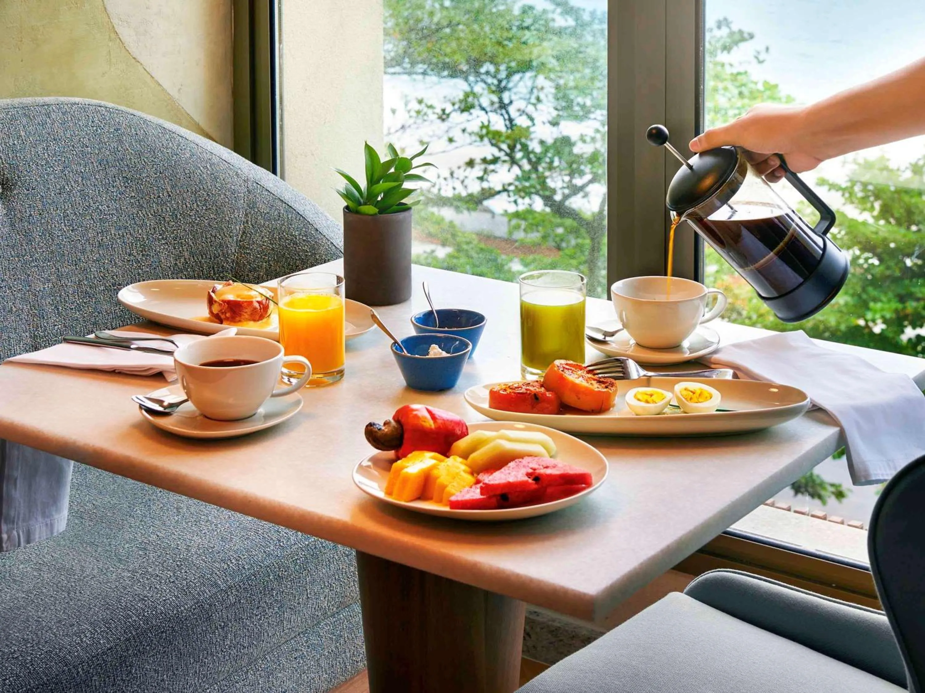 Restaurant/places to eat in Fairmont Rio de Janeiro Copacabana