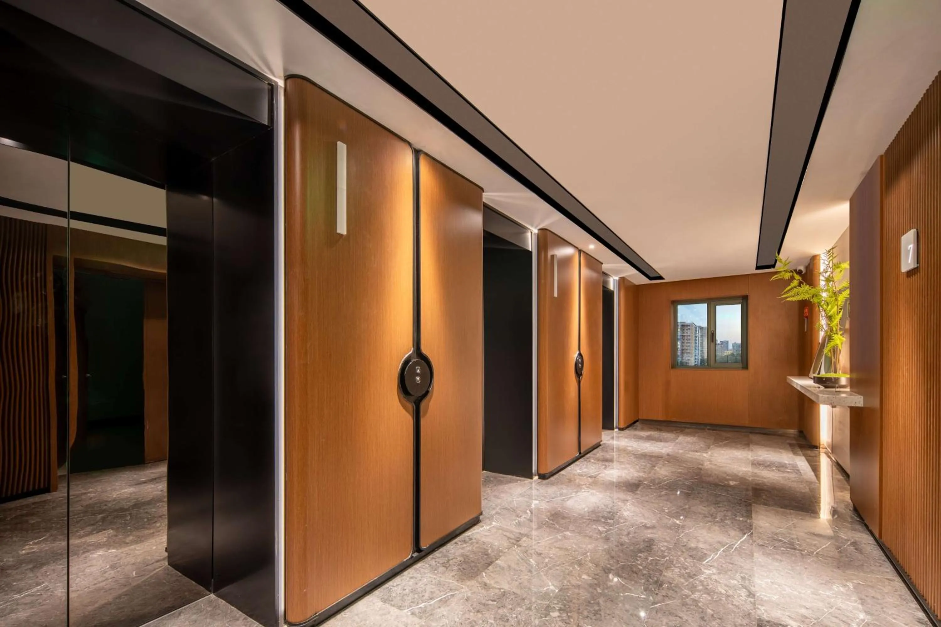 Lobby or reception in Hilton Garden Inn Beijing West Railway Station