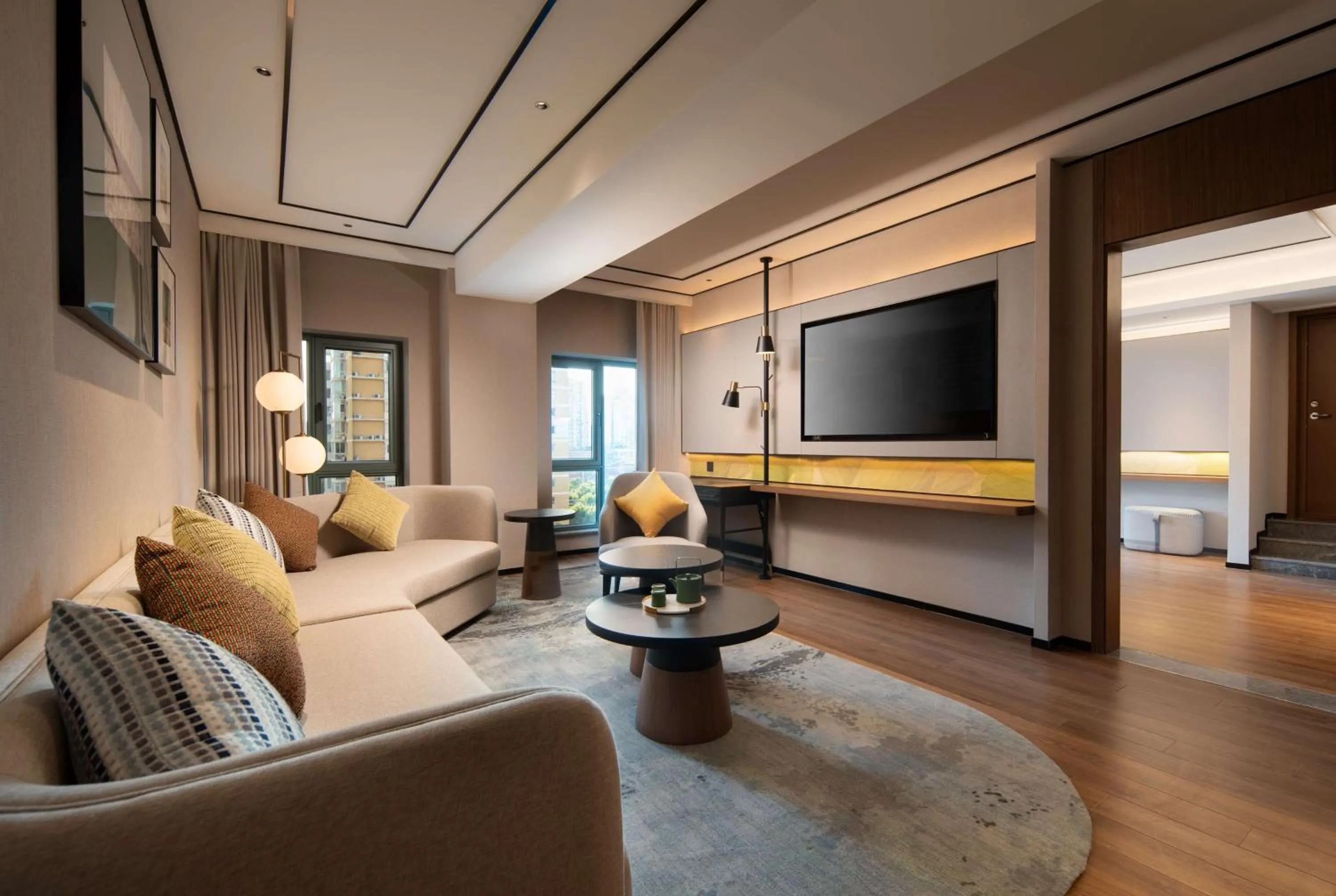 Living room in Hilton Garden Inn Beijing West Railway Station