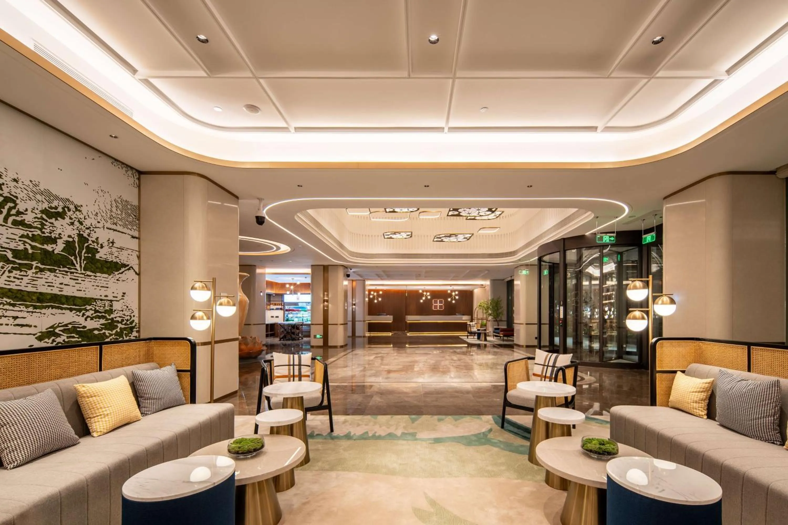 Lobby or reception in Hilton Garden Inn Beijing West Railway Station