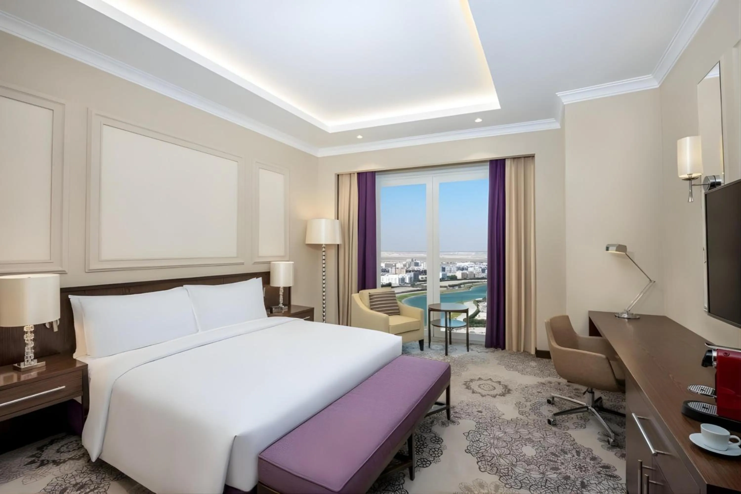 Bed in Hilton Al Khobar King Fahd Causeway