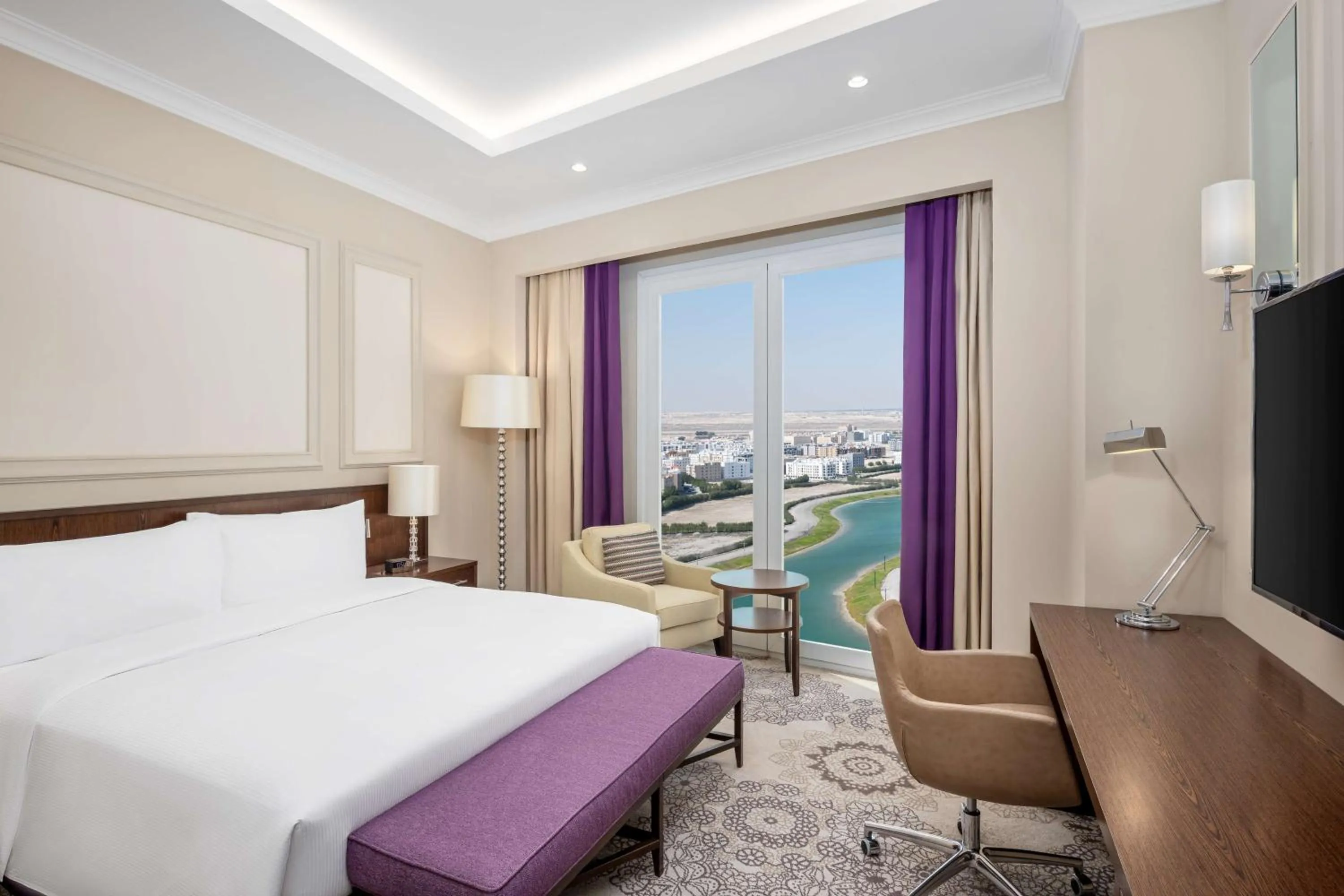 Bed in Hilton Al Khobar King Fahd Causeway