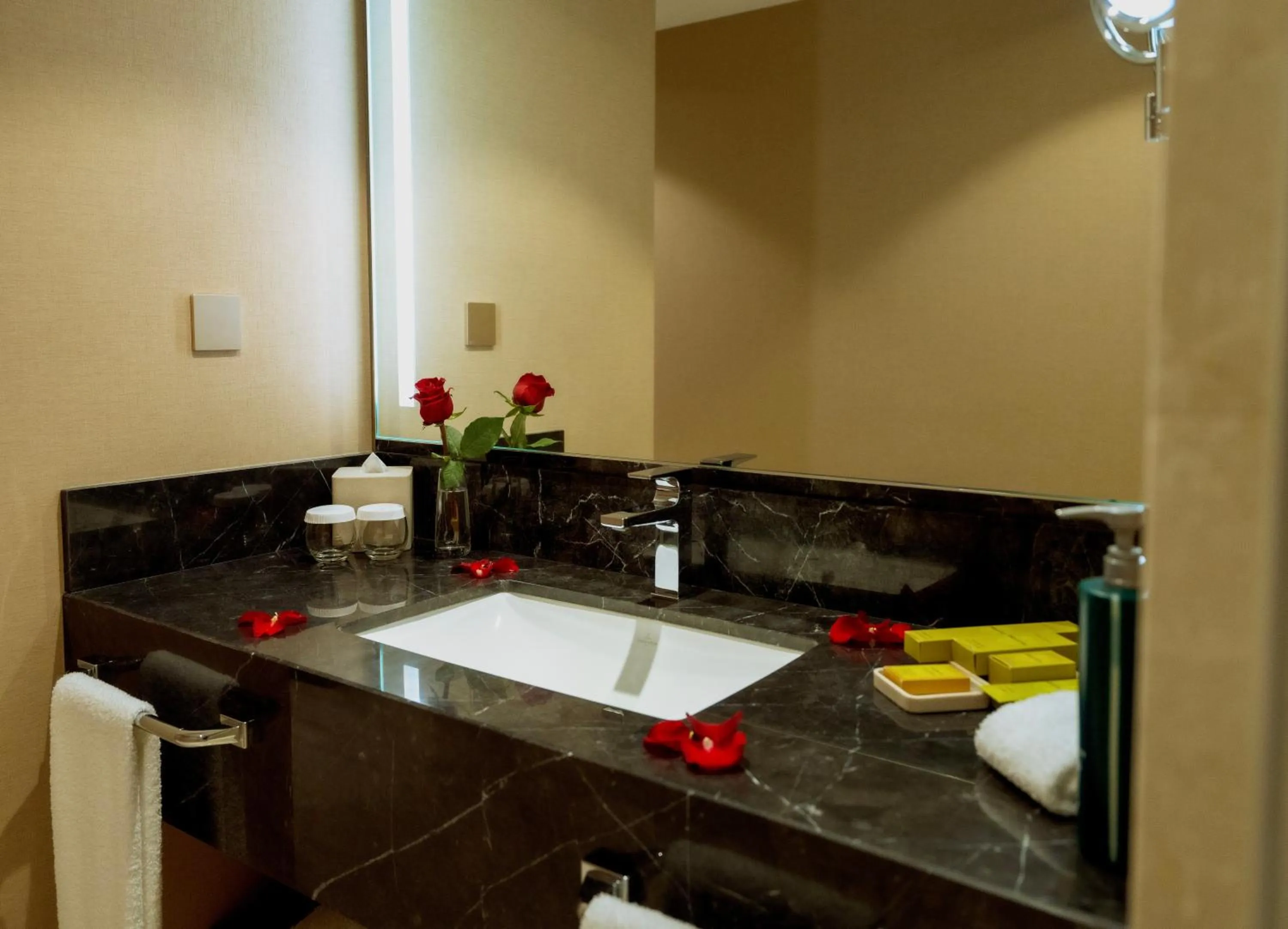 Bathroom in Hilton Al Khobar King Fahd Causeway