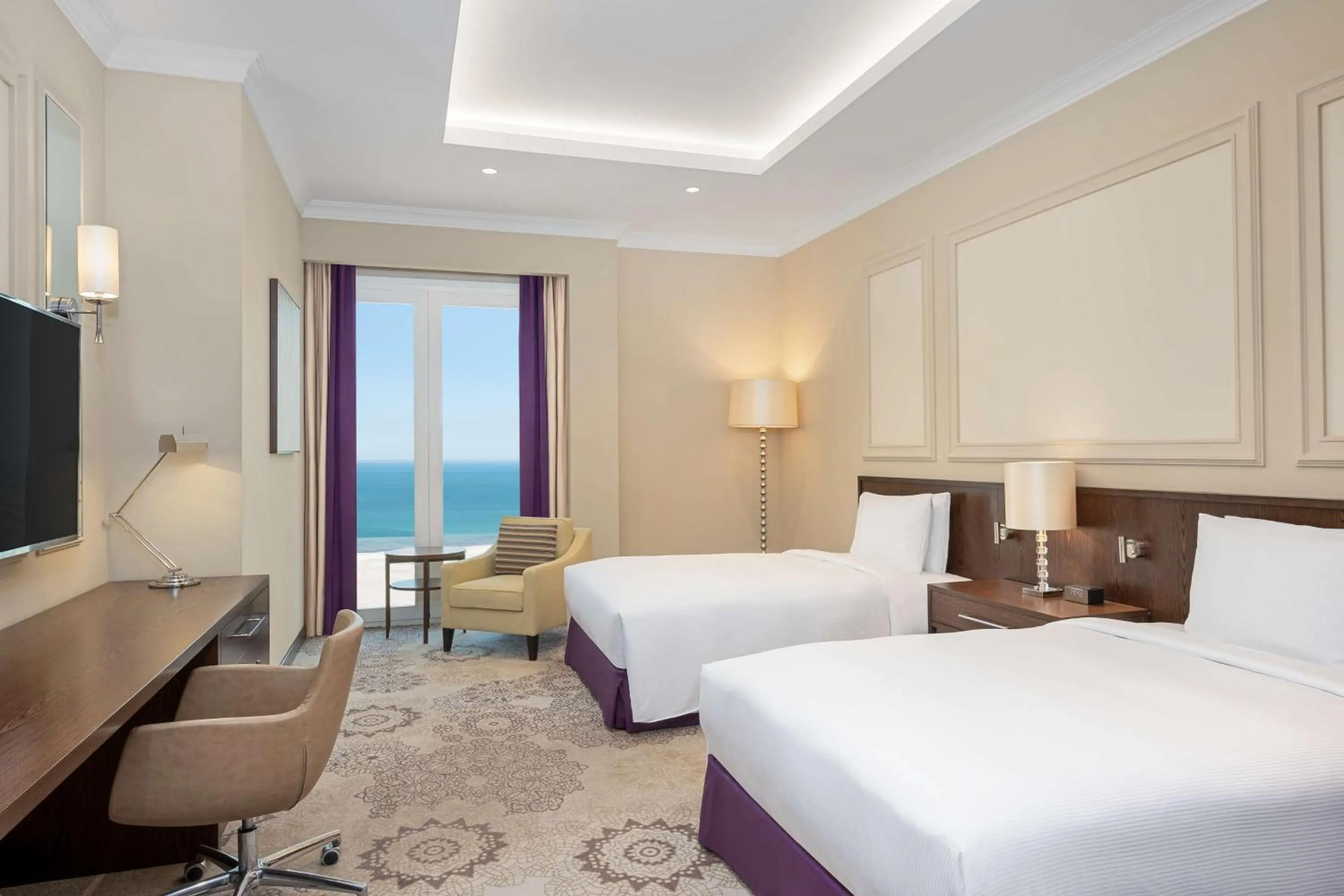 Bed in Hilton Al Khobar King Fahd Causeway