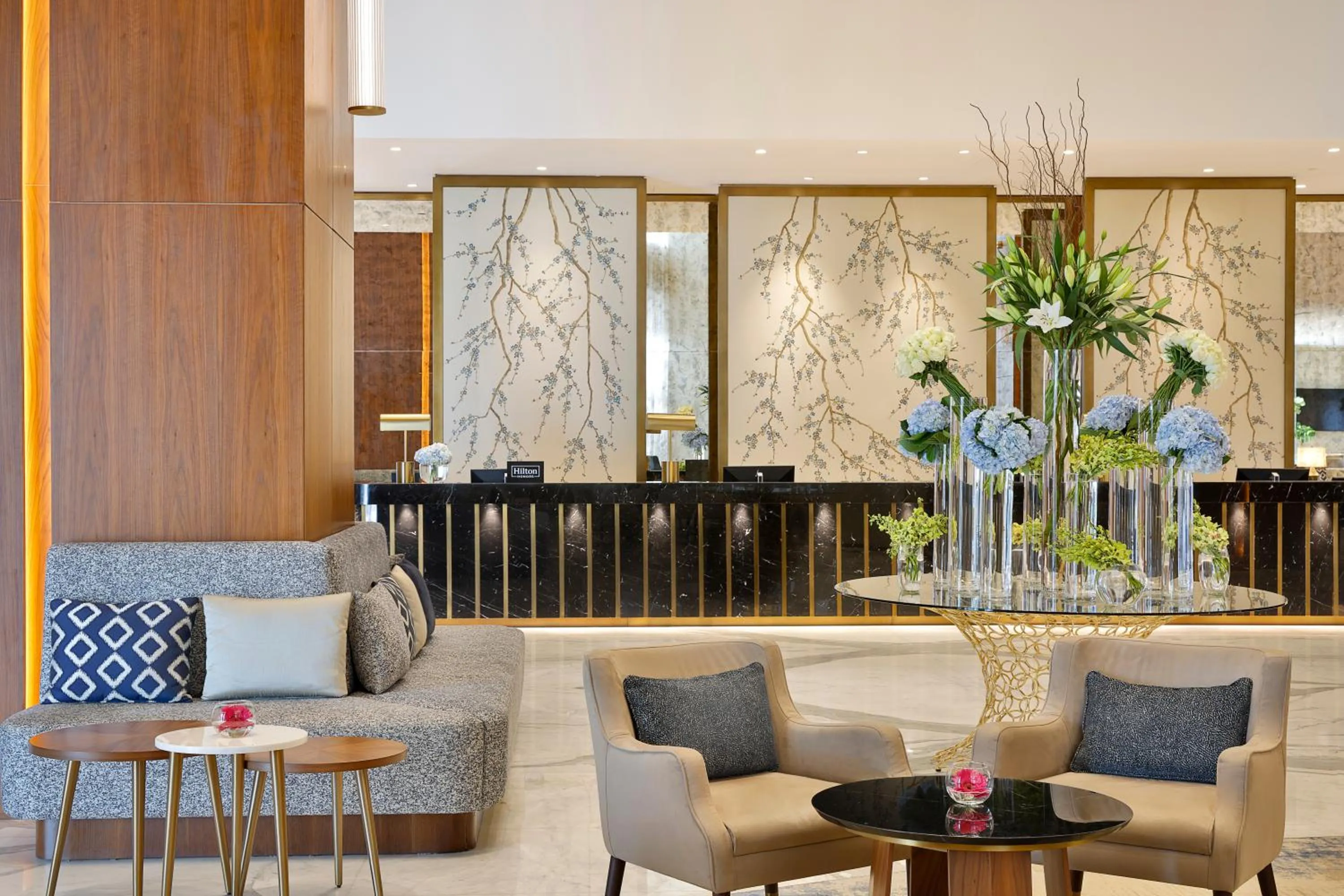 Lobby or reception in Hilton Al Khobar King Fahd Causeway