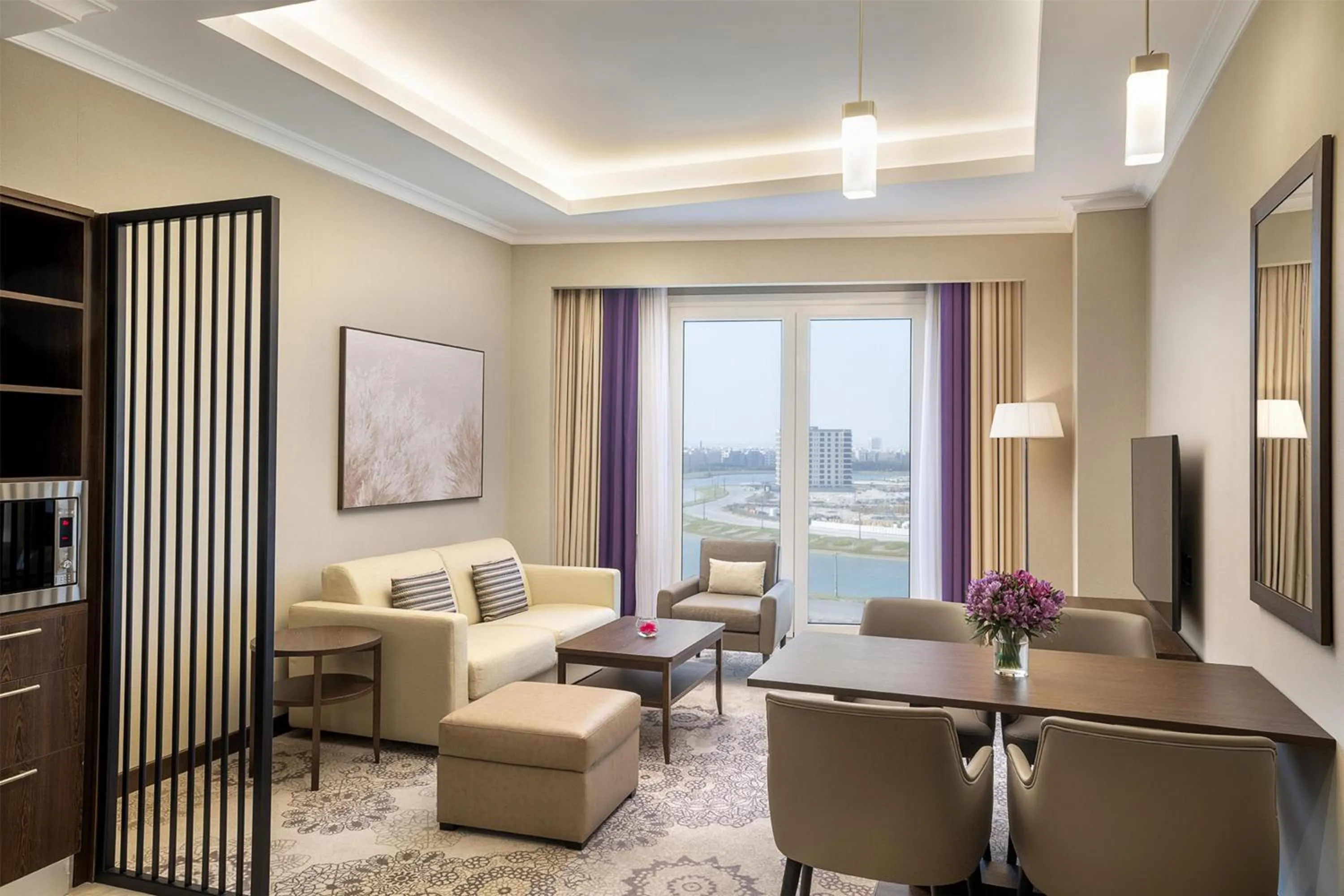 Living room in Hilton Al Khobar King Fahd Causeway