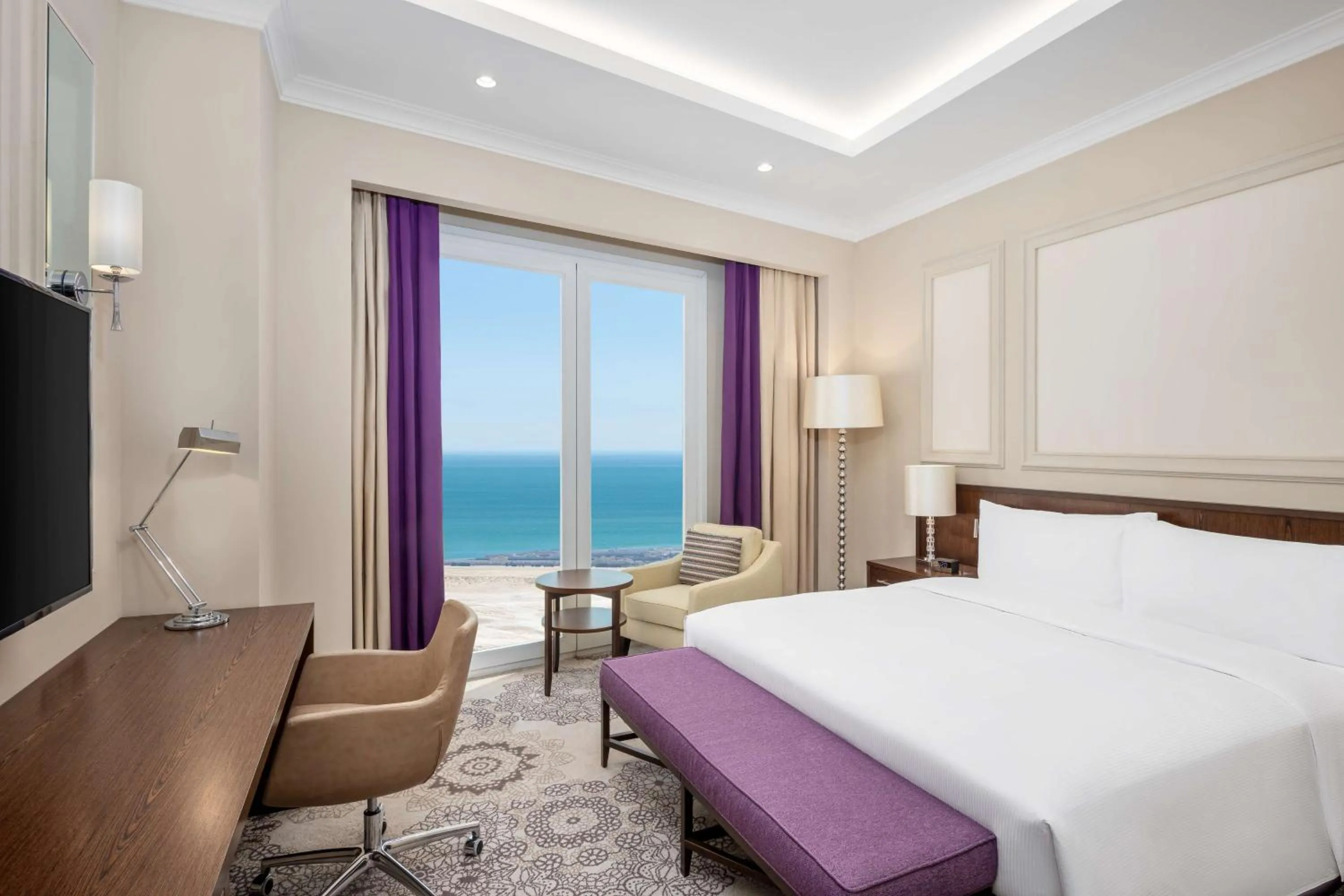 Bed in Hilton Al Khobar King Fahd Causeway