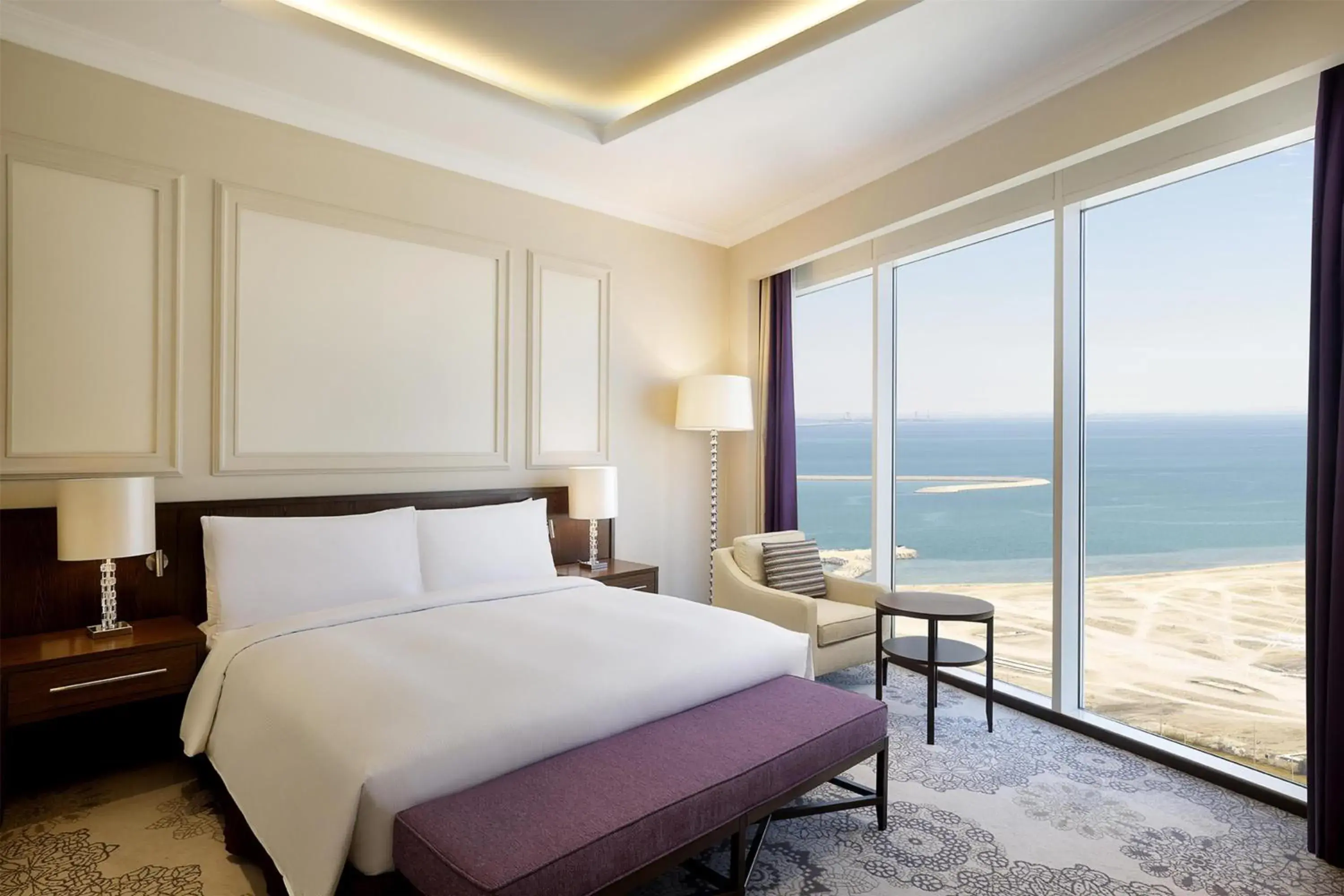 Executive King Room with Sea View in Hilton Al Khobar King Fahd Causeway Executive King Room with Sea View in Hilton Al Khobar King Fahd Causeway