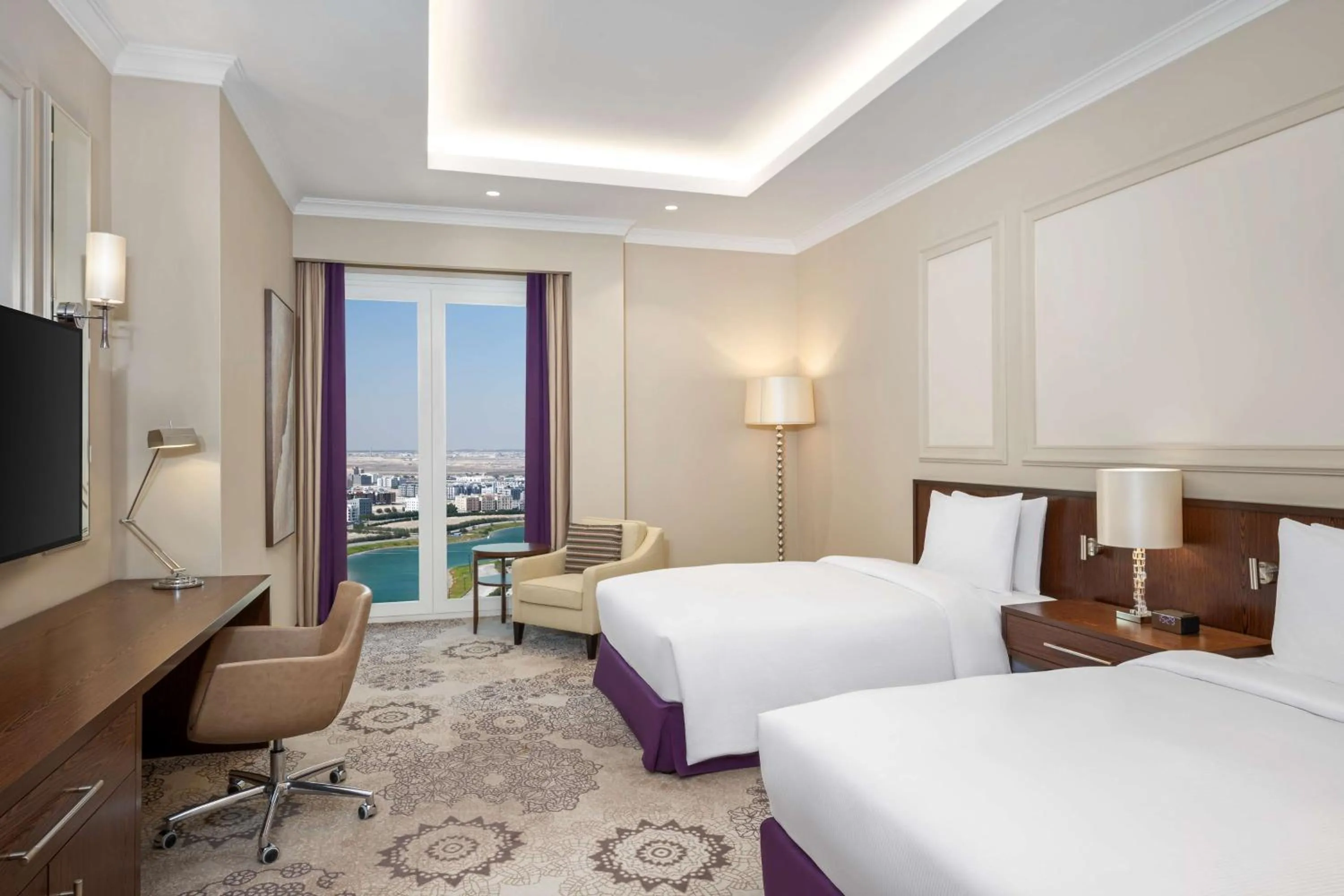 Bed in Hilton Al Khobar King Fahd Causeway