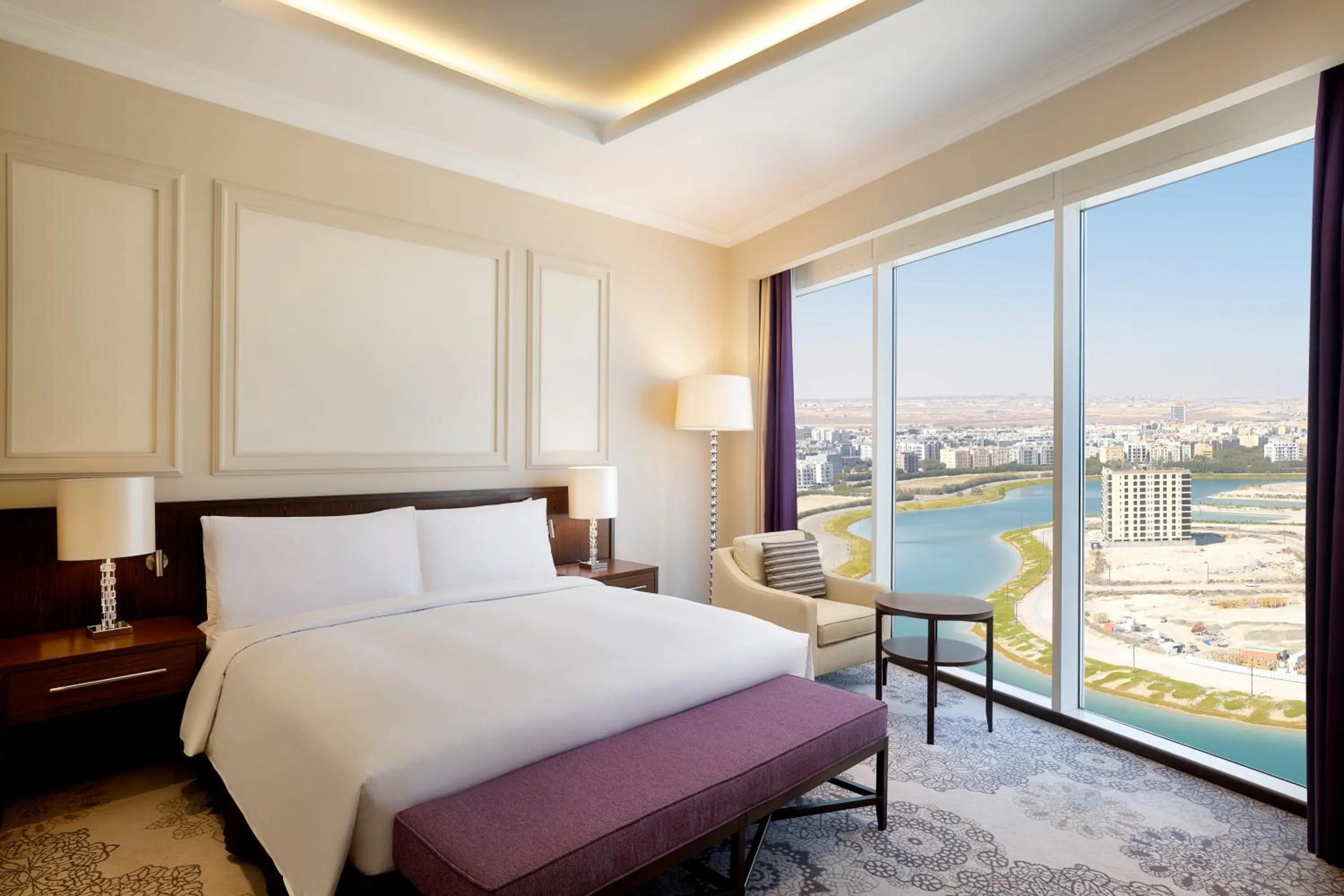 Bed in Hilton Al Khobar King Fahd Causeway
