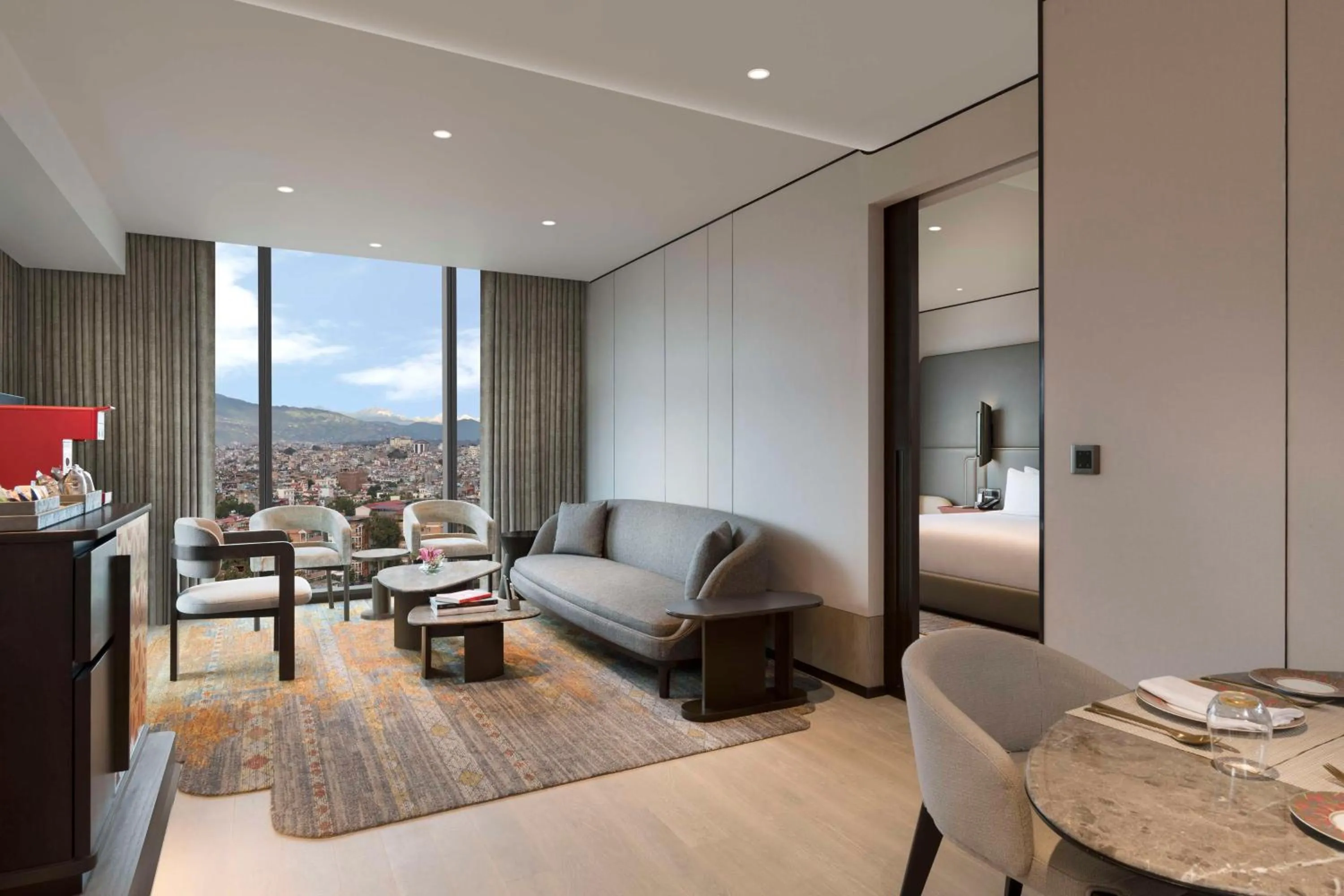 Living room in Hilton Kathmandu