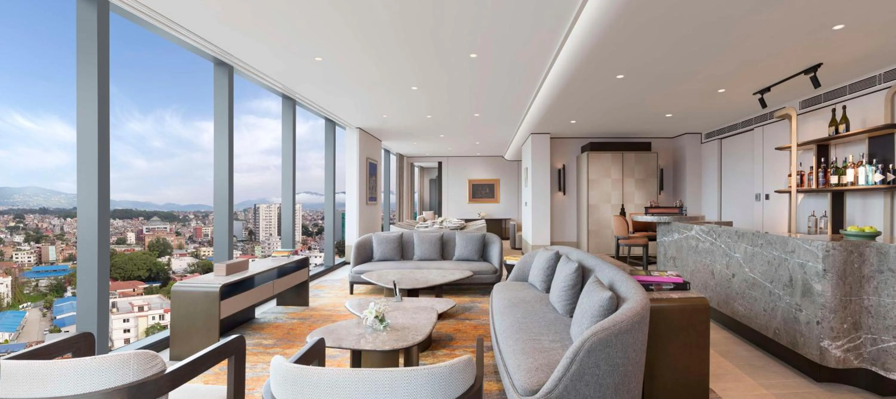 Living room in Hilton Kathmandu