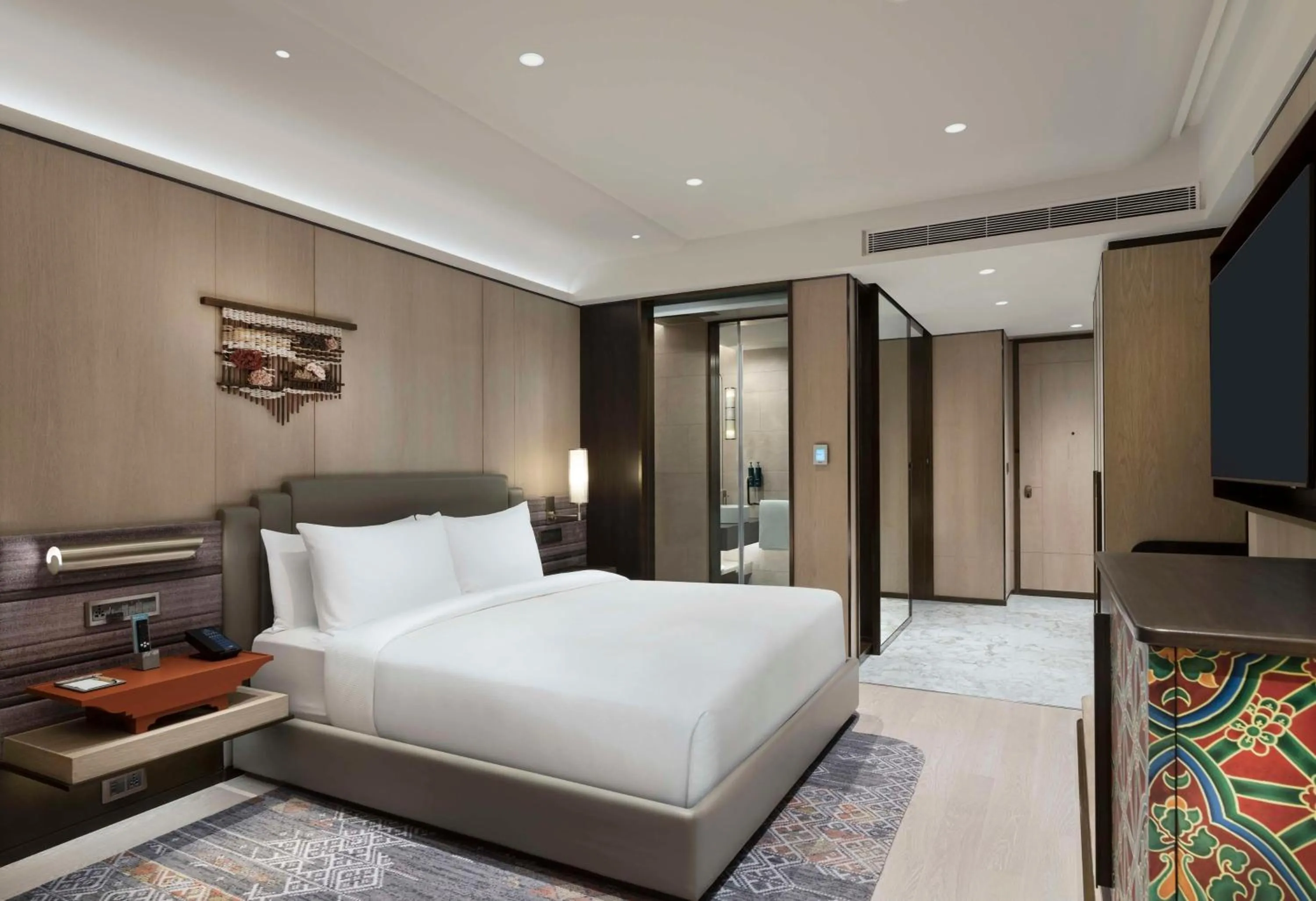 Bed in Hilton Kathmandu