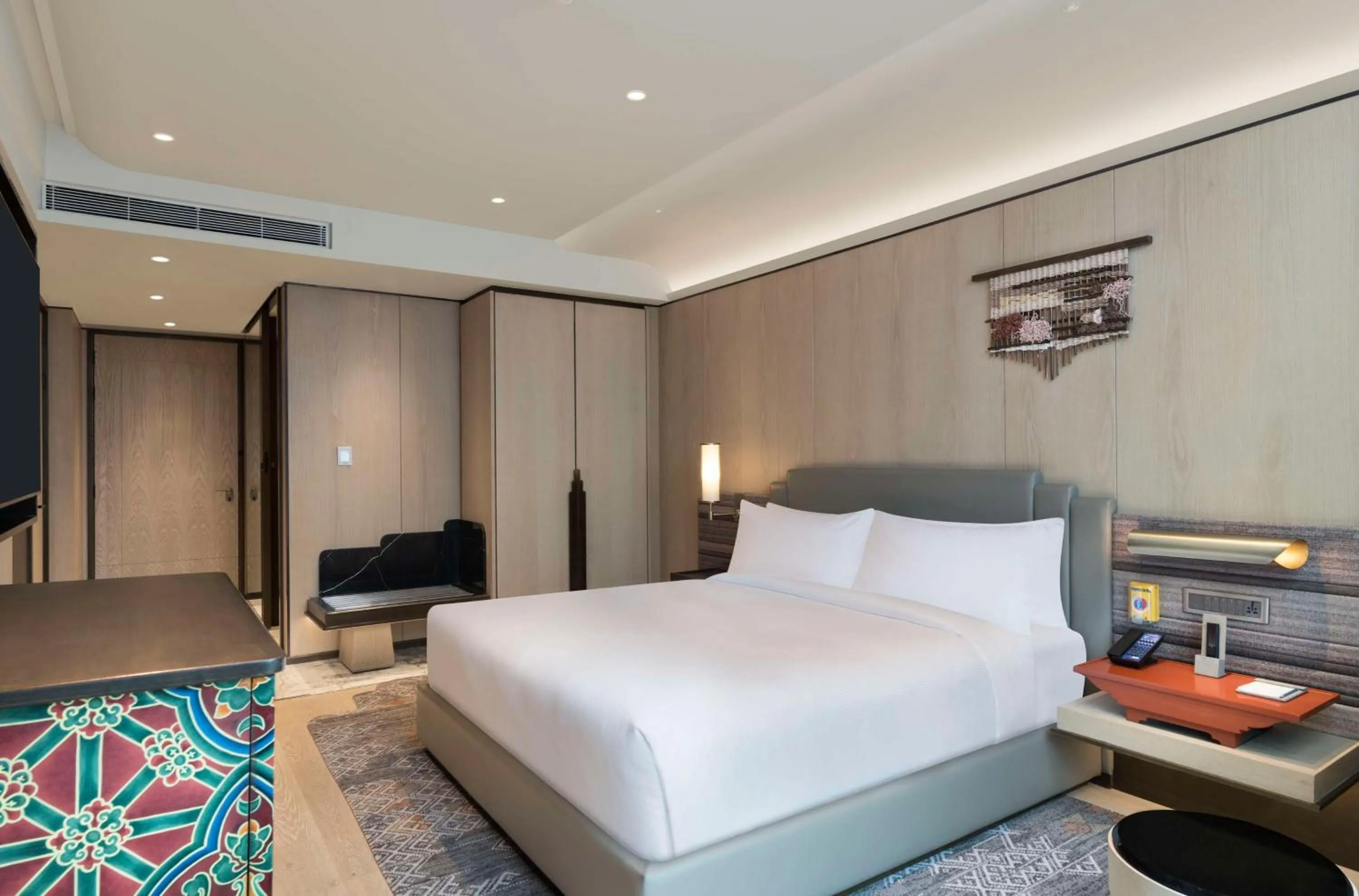 Bed in Hilton Kathmandu