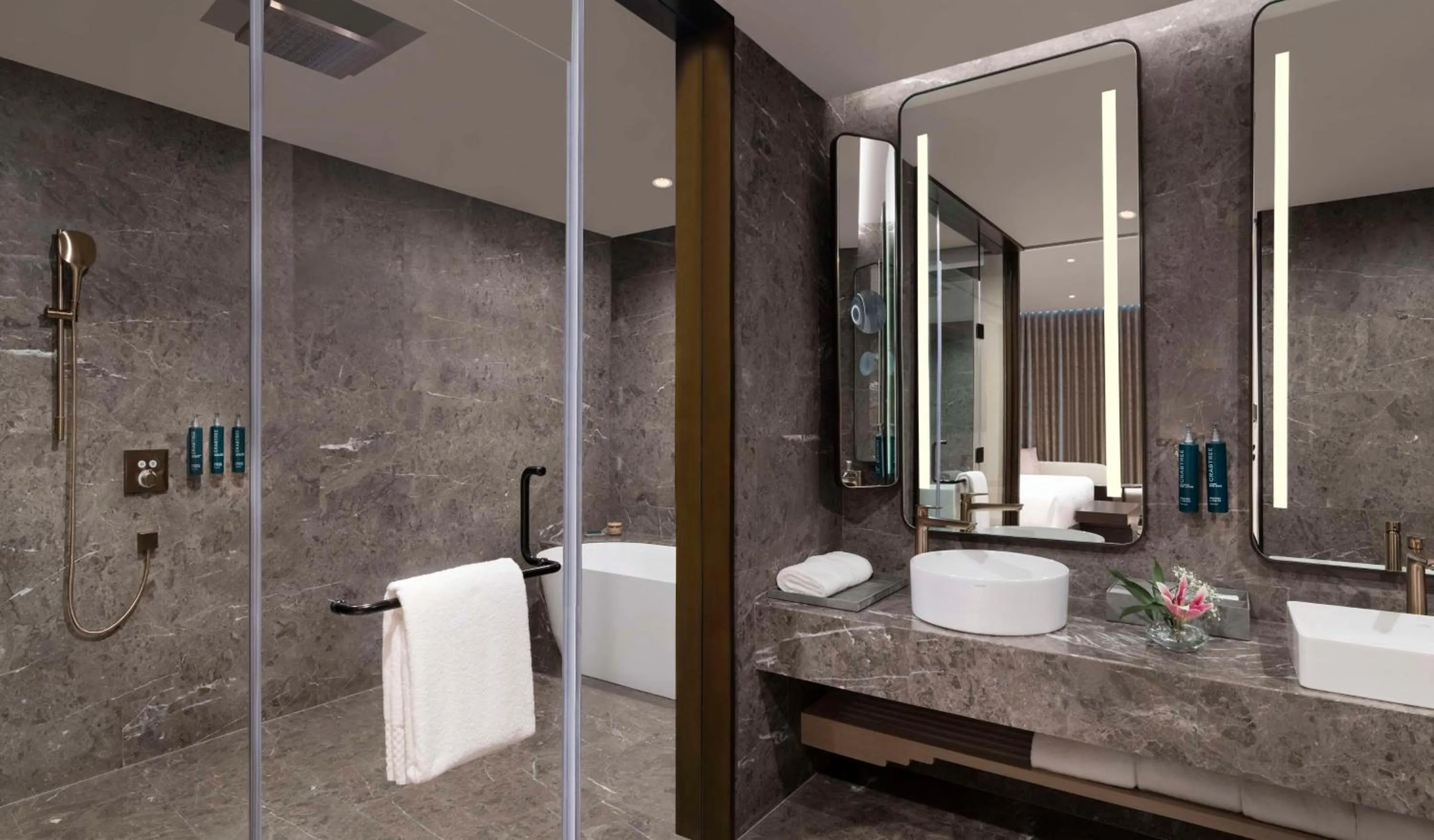 Bathroom in Hilton Kathmandu