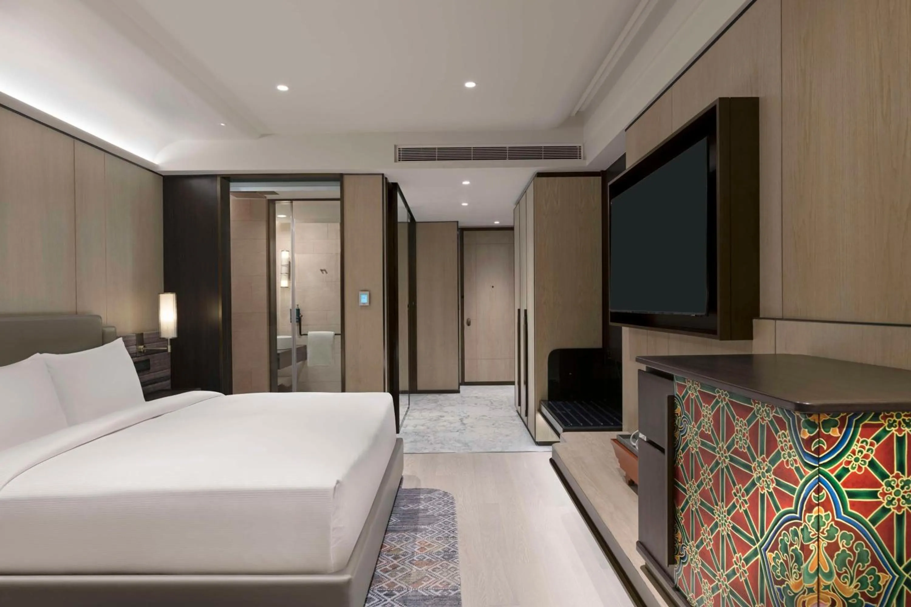 Bed in Hilton Kathmandu