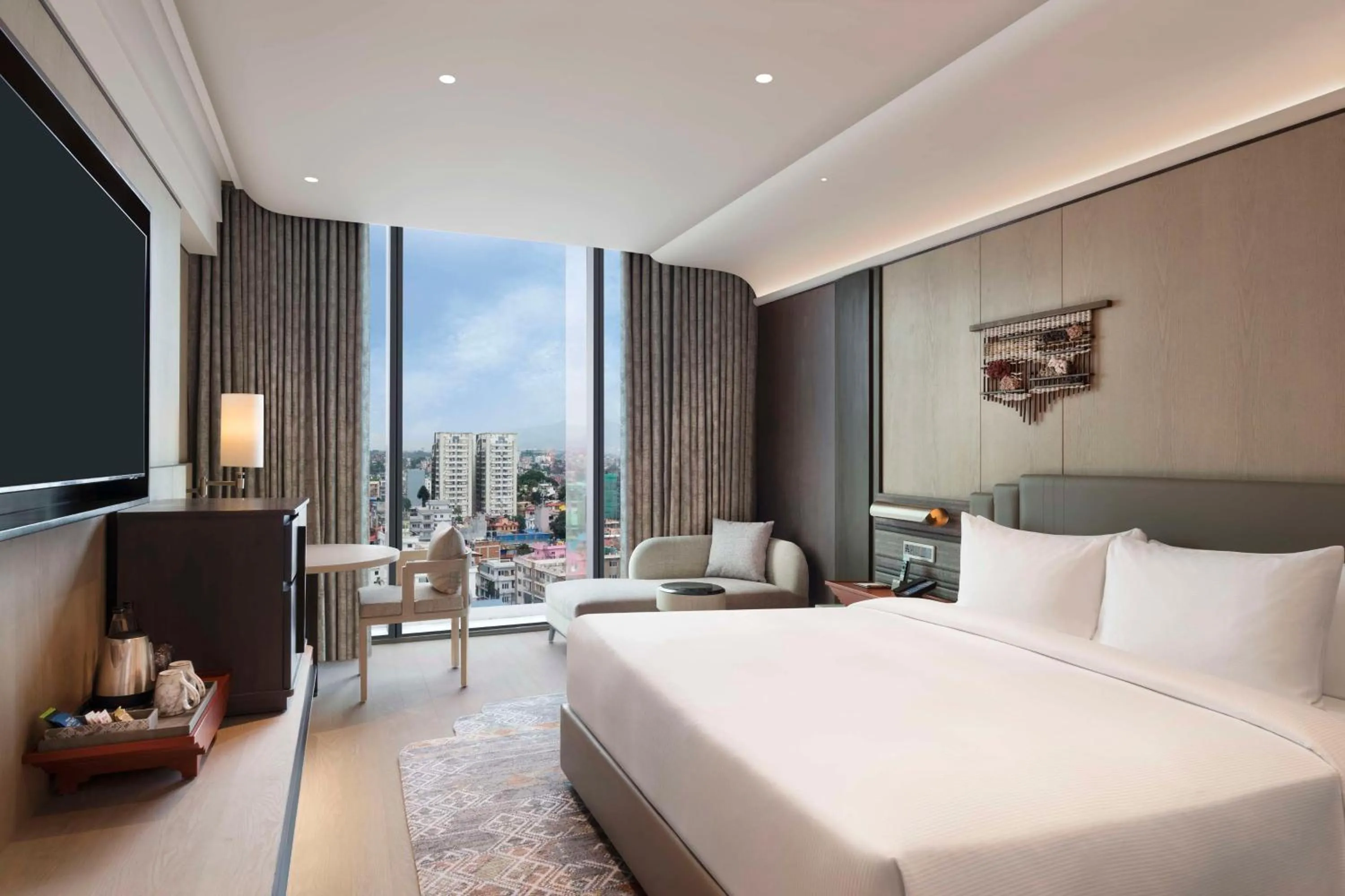 Bedroom in Hilton Kathmandu