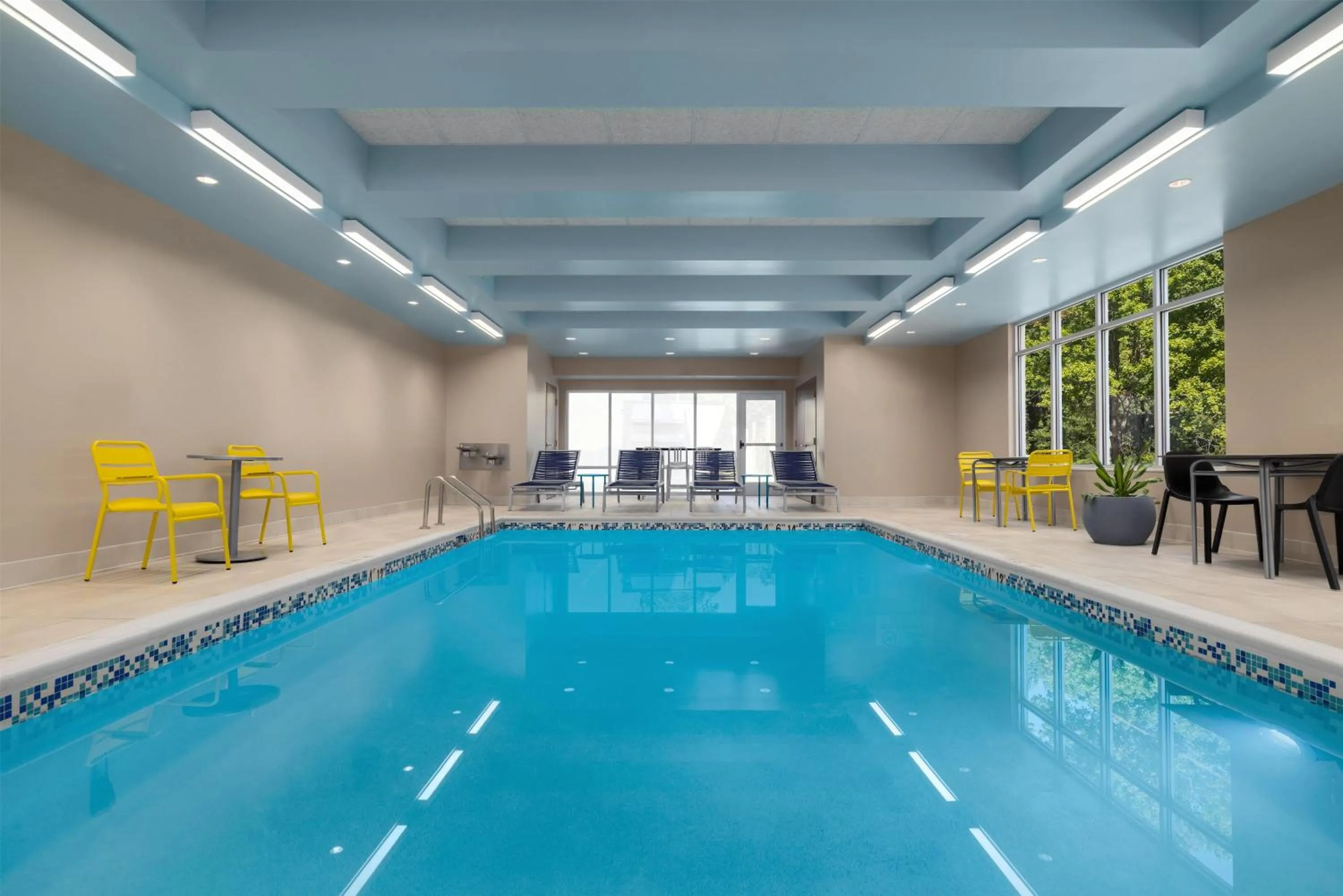 Pool view in Home2 Suites By Hilton Virginia Beach Princess Anne