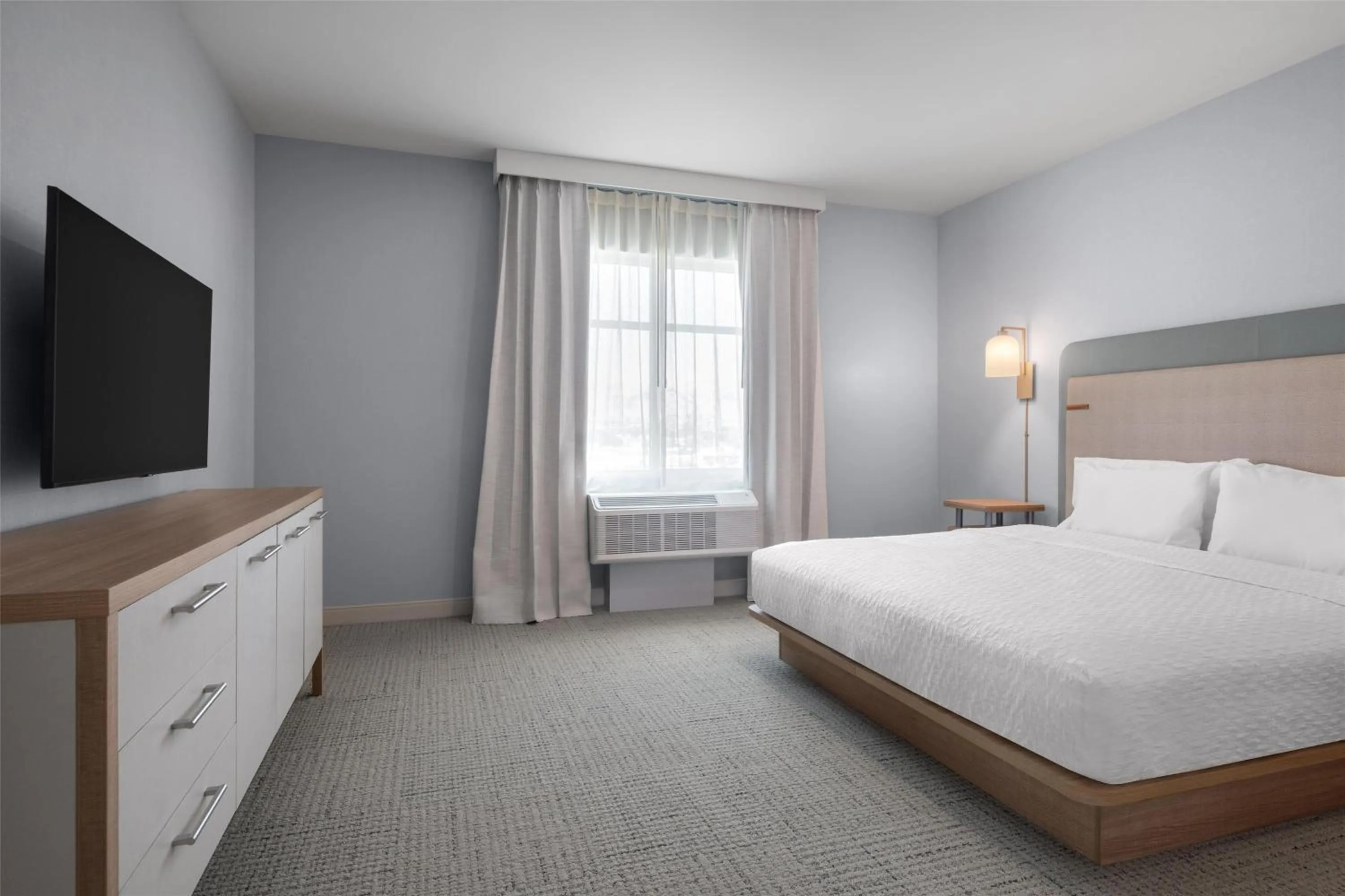 Bed in Homewood Suites By Hilton Fremont