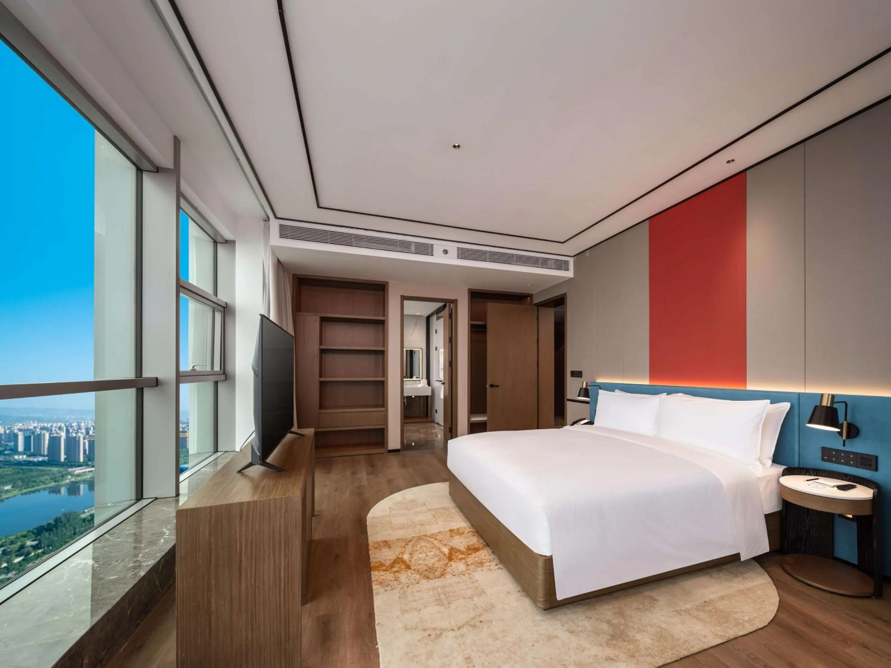 Bed in Hilton Garden Inn Taiyuan Binhe