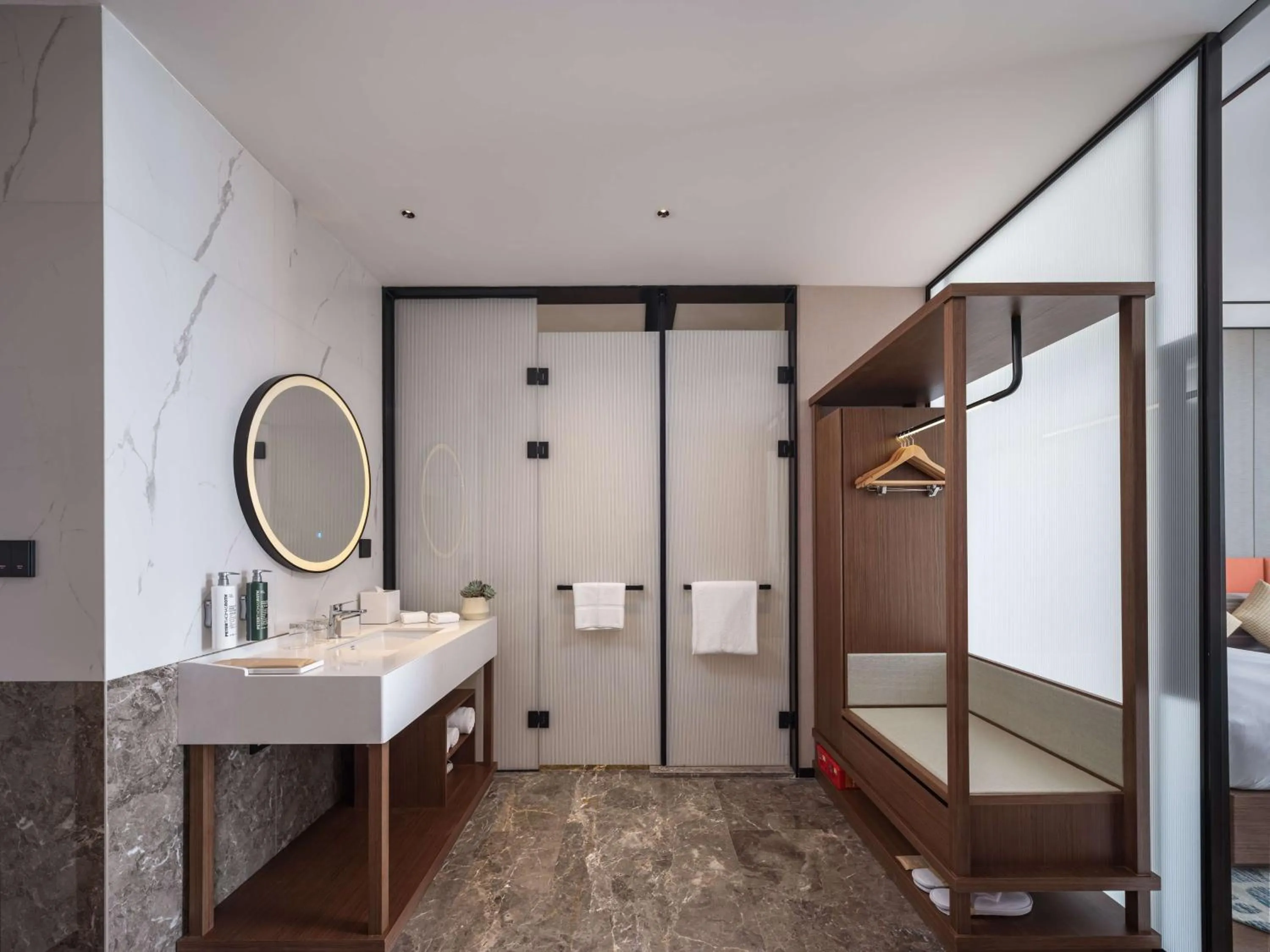 Bathroom in Hilton Garden Inn Taiyuan Binhe