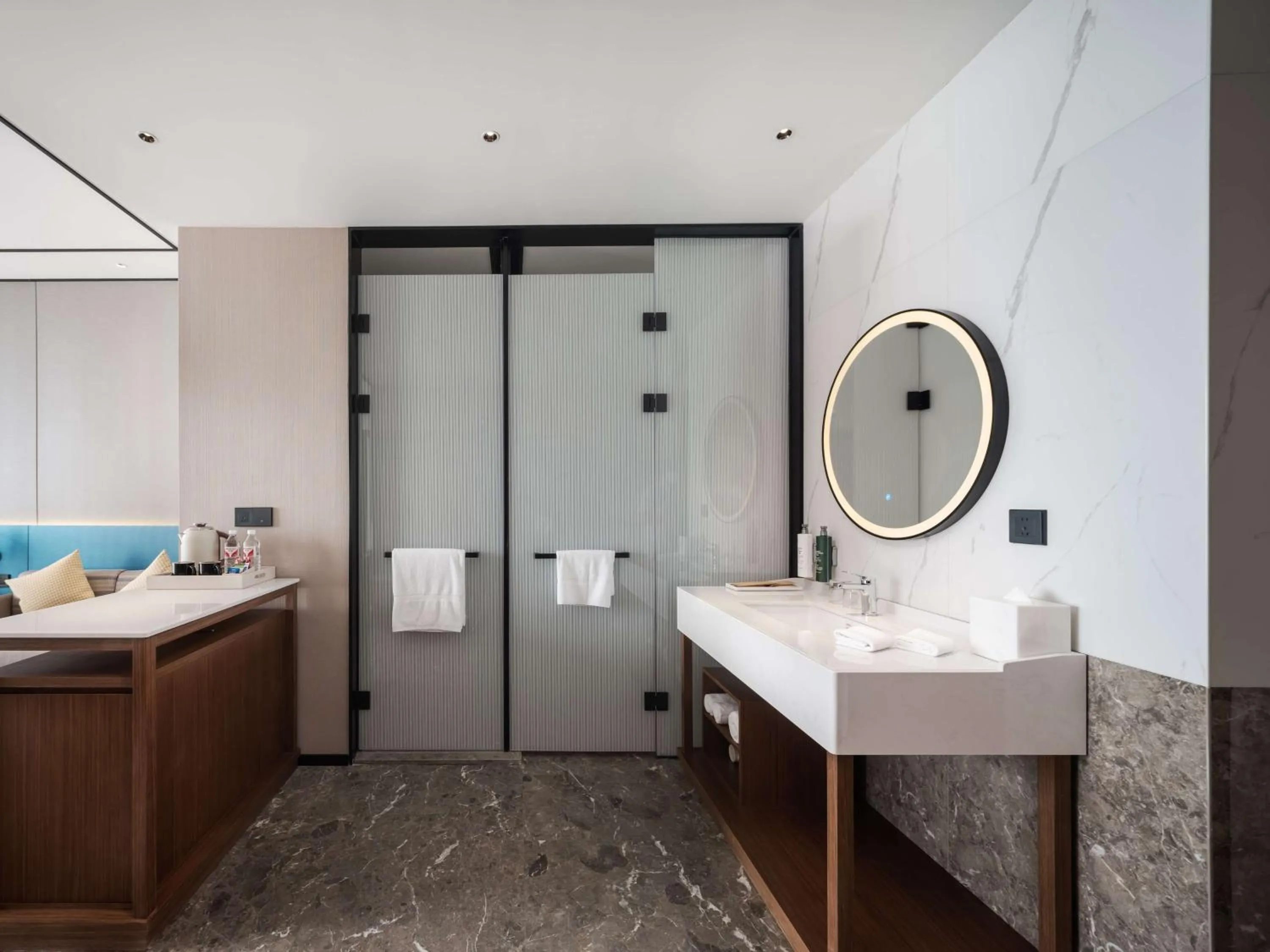 Bathroom in Hilton Garden Inn Taiyuan Binhe