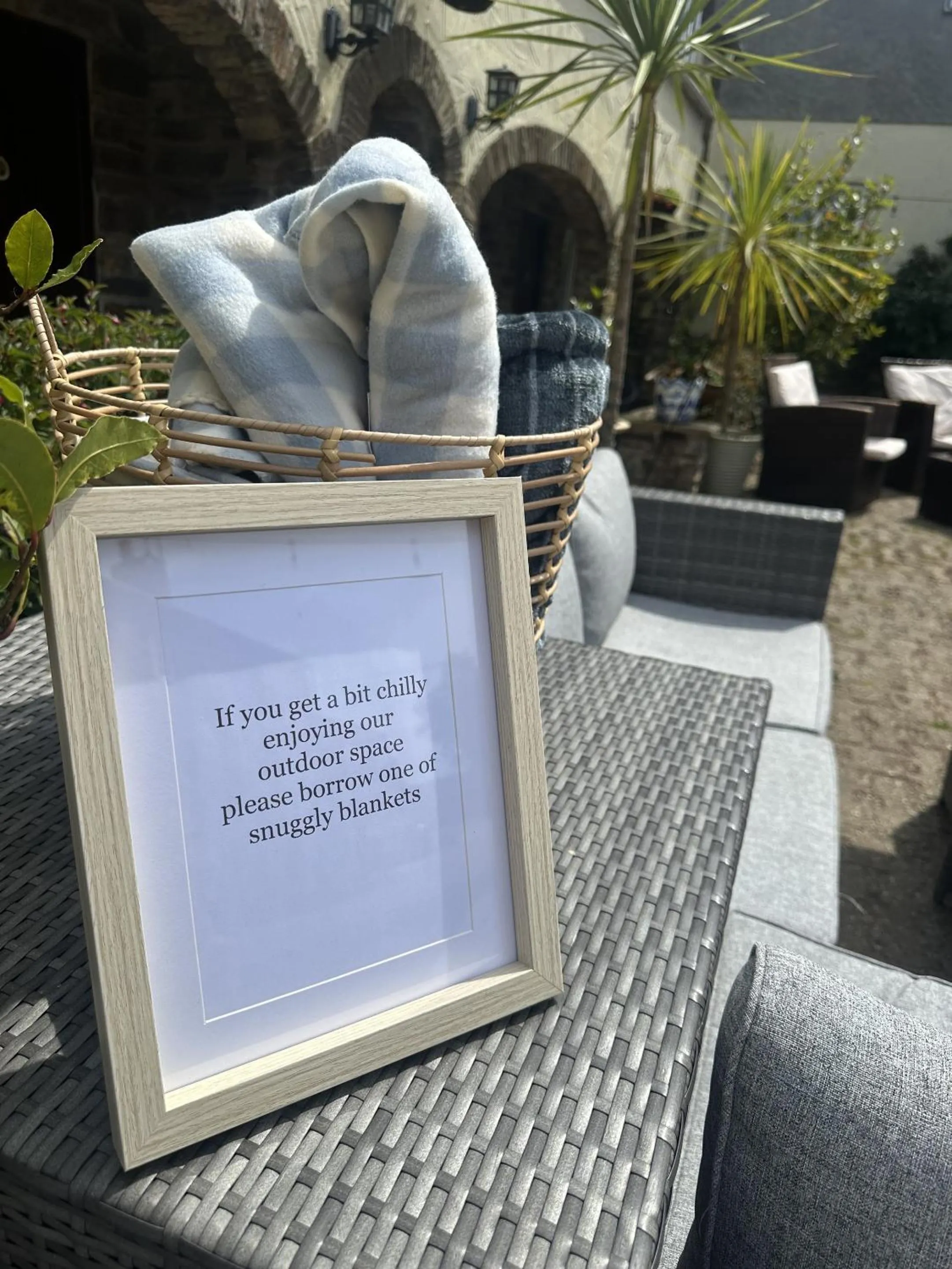 Garden in The Crooked Inn