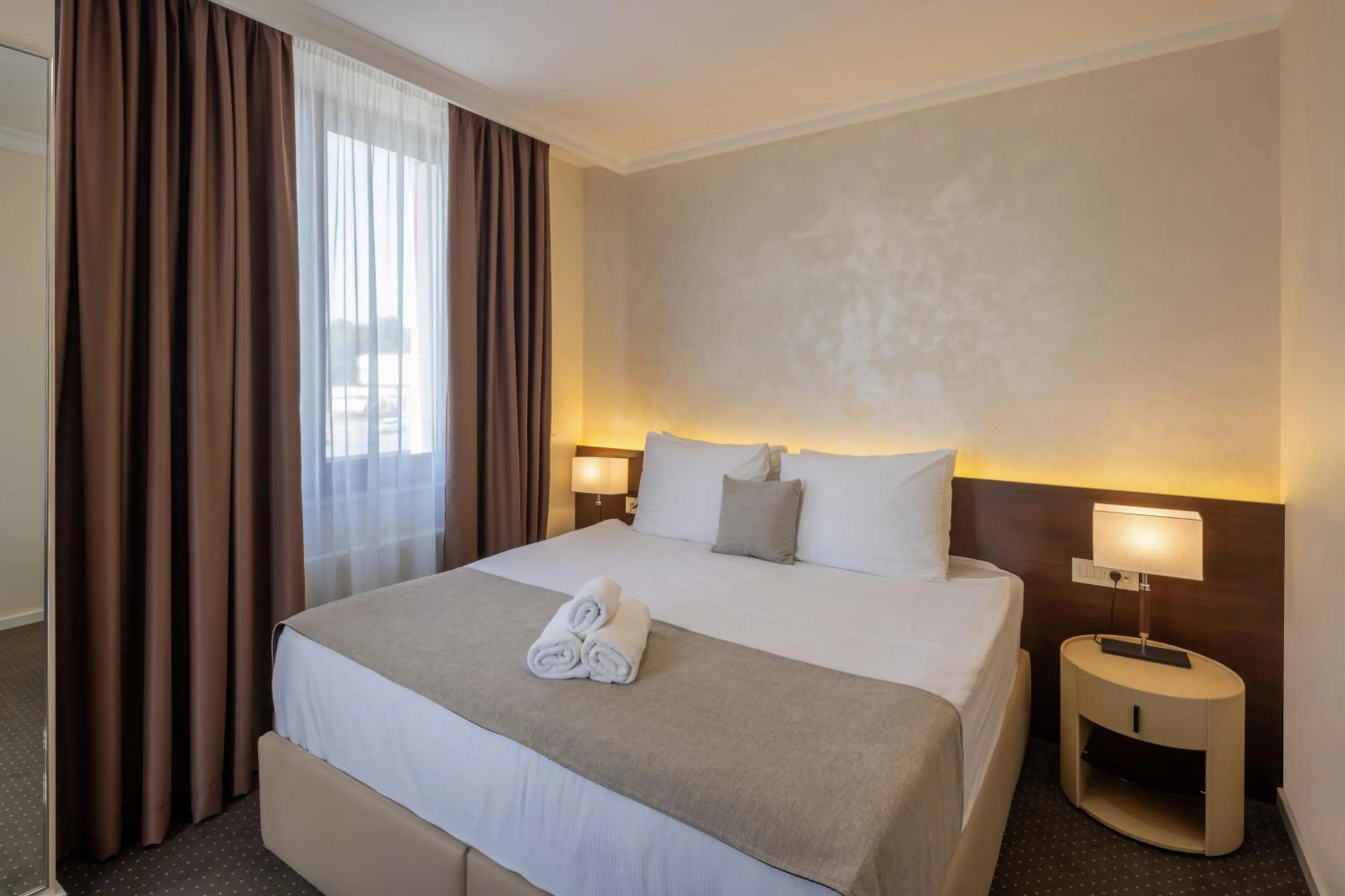 Bedroom, Bed in Nobel West Hotel