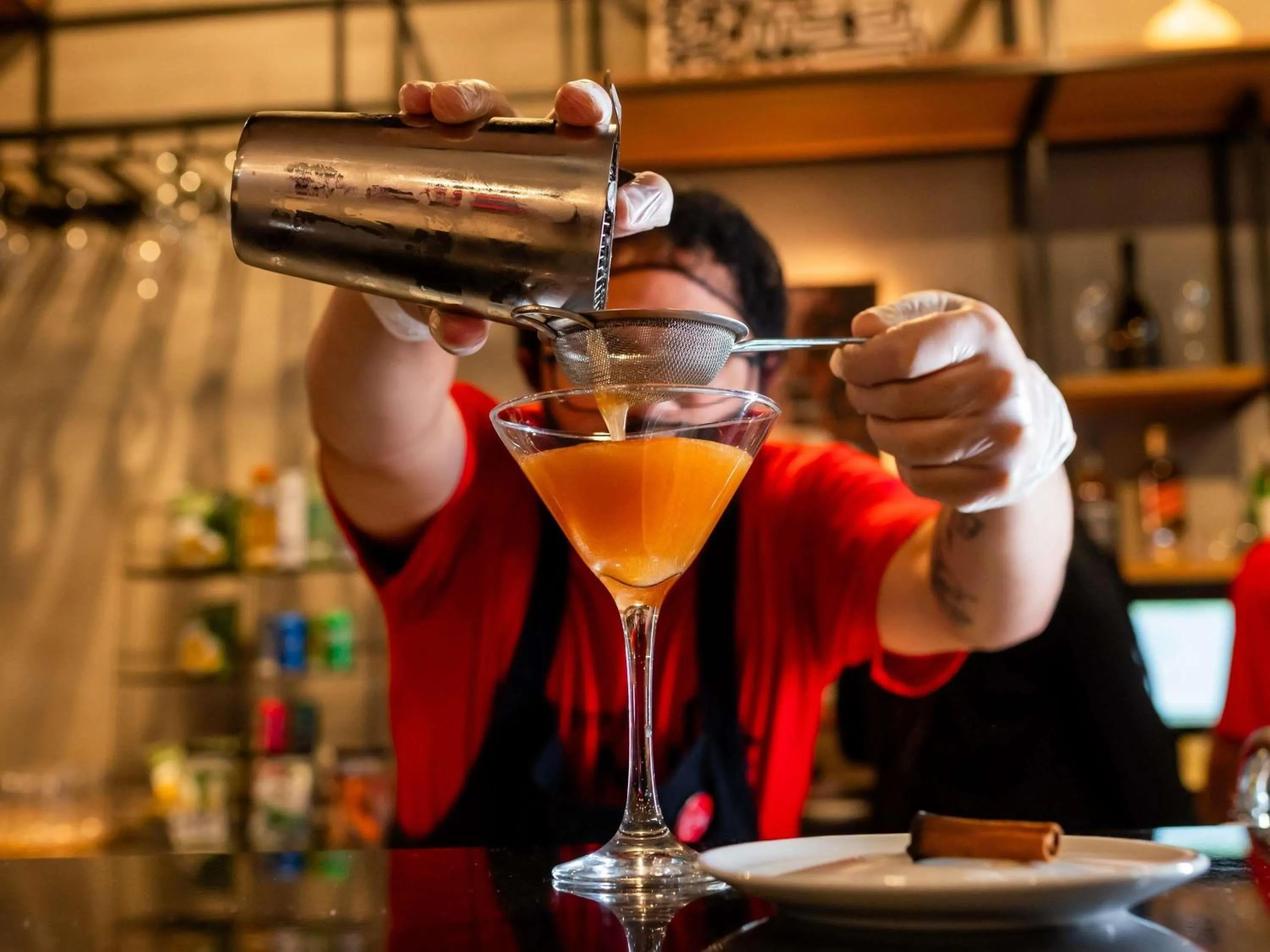 Lounge or bar in ibis Lavras