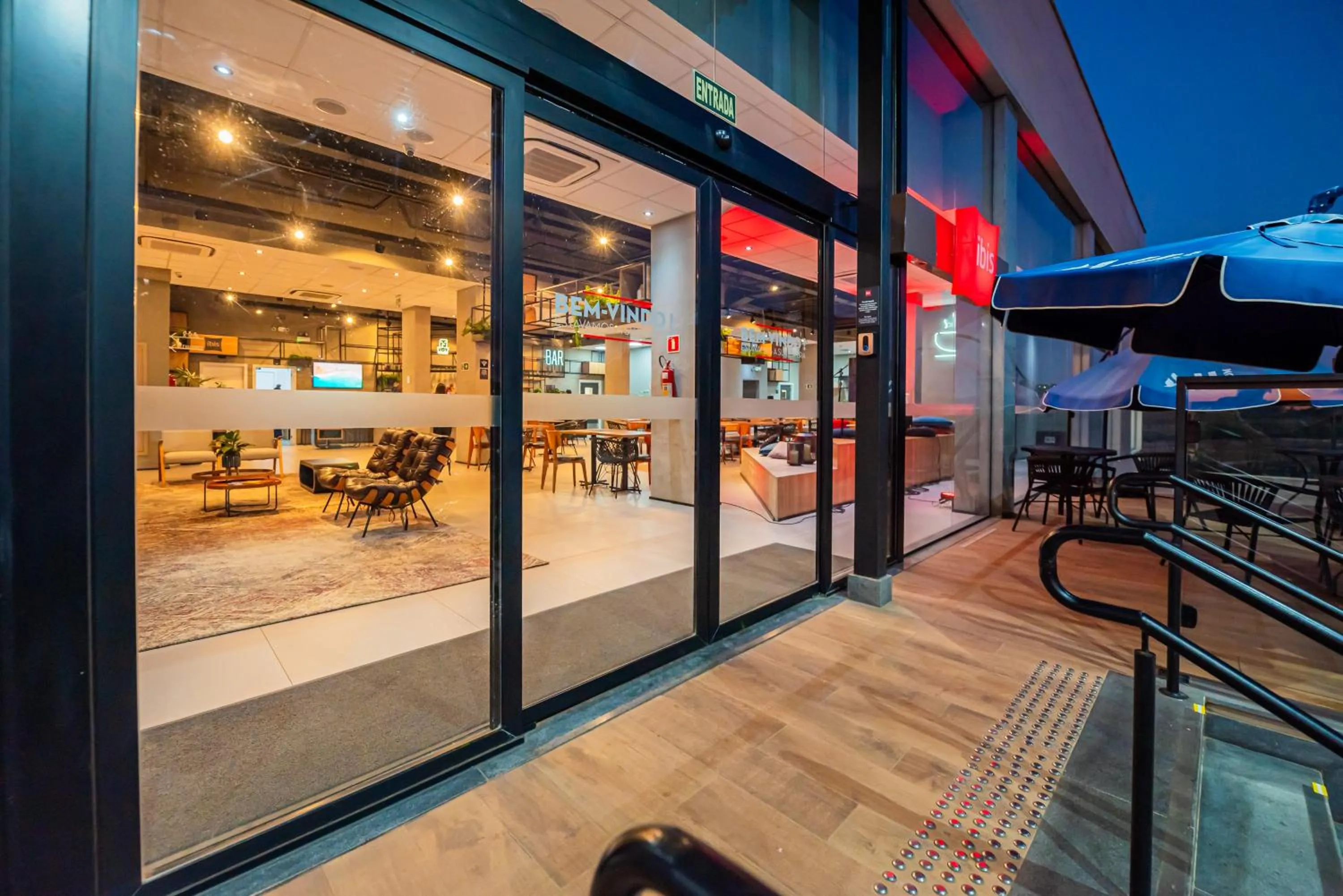 Patio in ibis Lavras