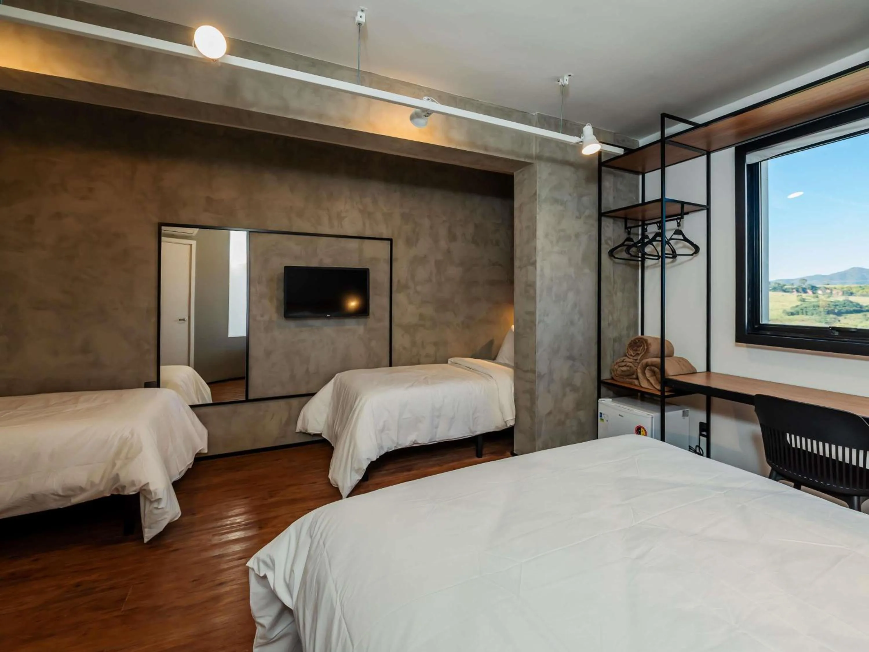 Bedroom, Bed in ibis Lavras