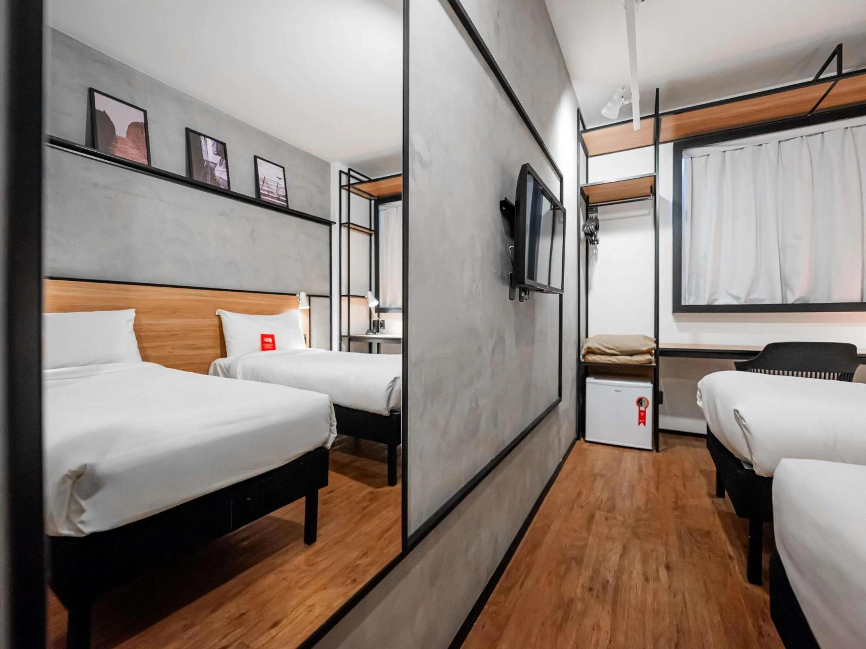 Bedroom, Bed in ibis Lavras