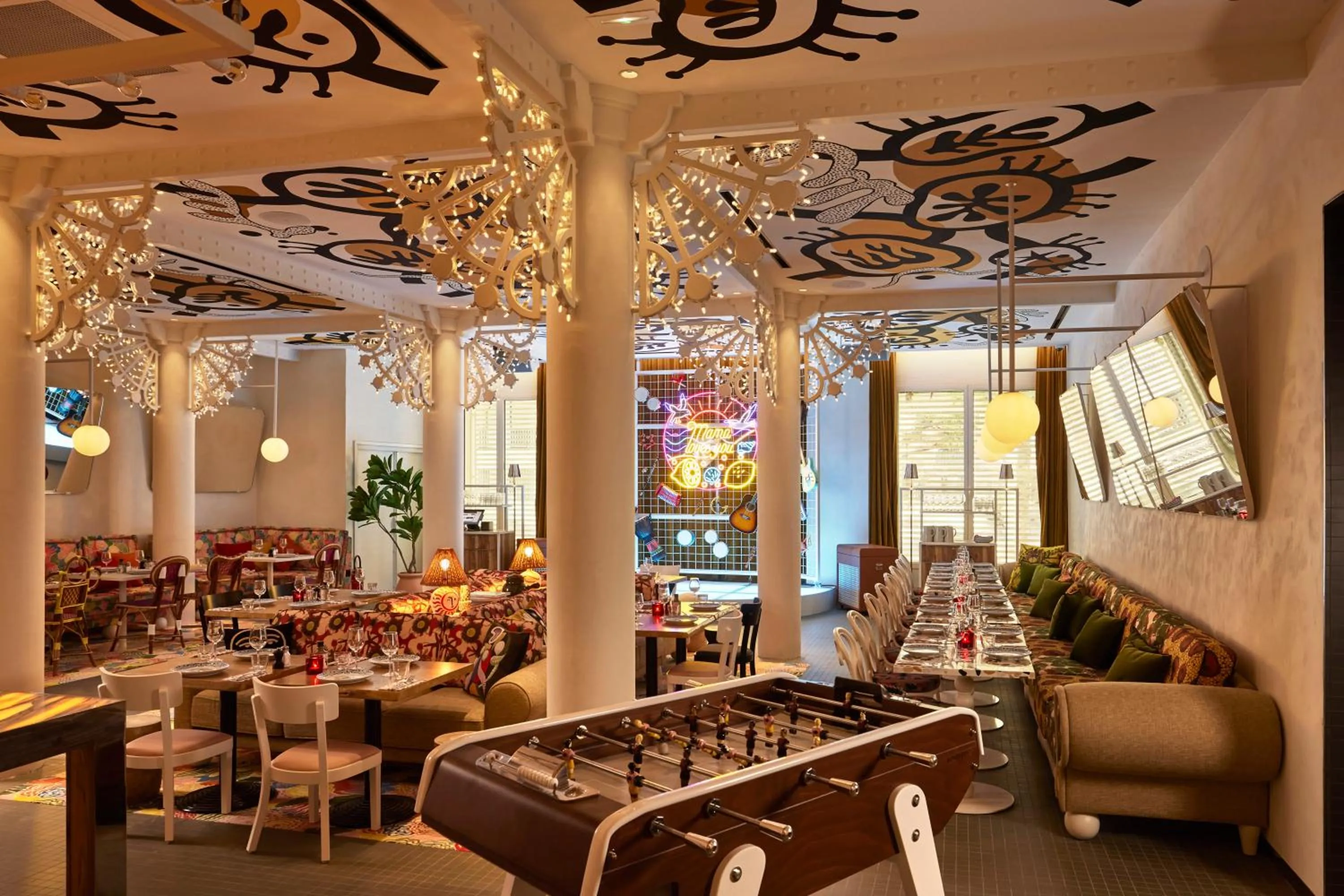 Restaurant/places to eat in Mama Shelter Nice