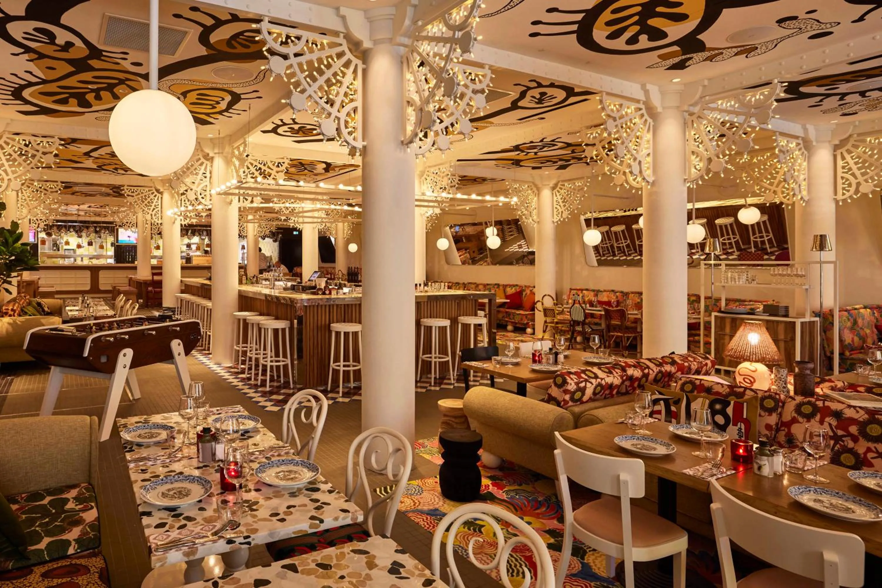 Restaurant/places to eat in Mama Shelter Nice