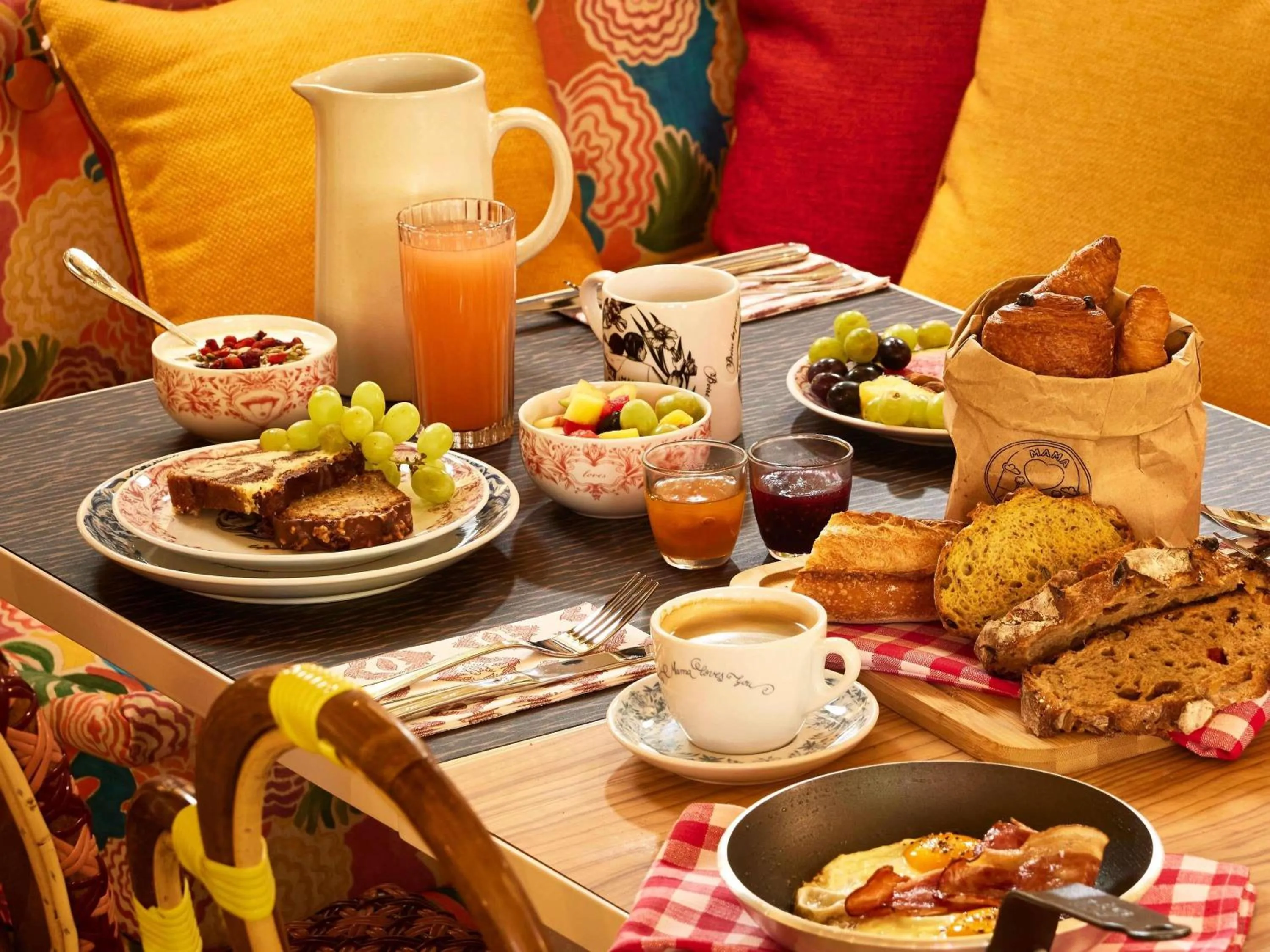 Breakfast in Mama Shelter Nice