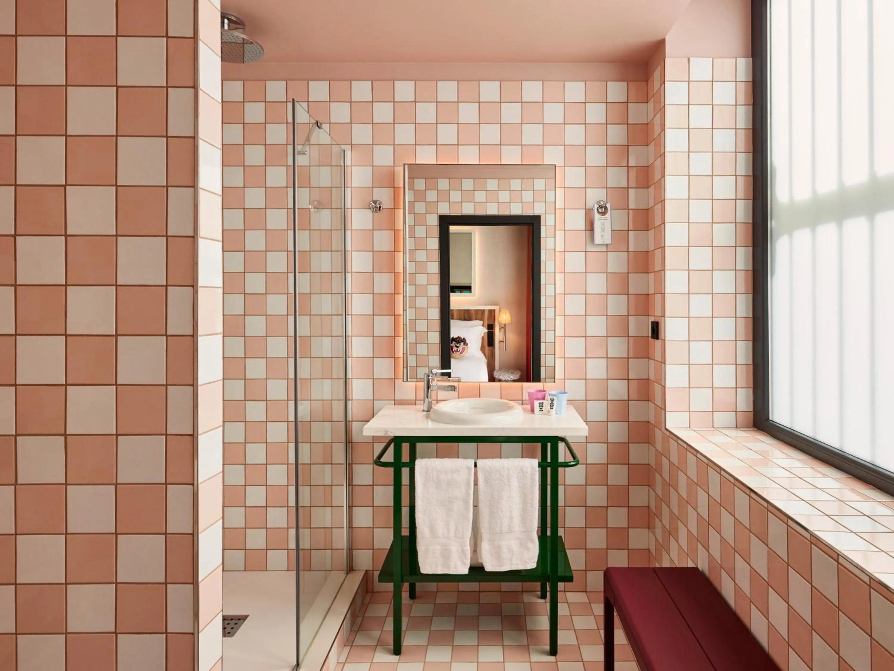 Bathroom in Mama Shelter Nice