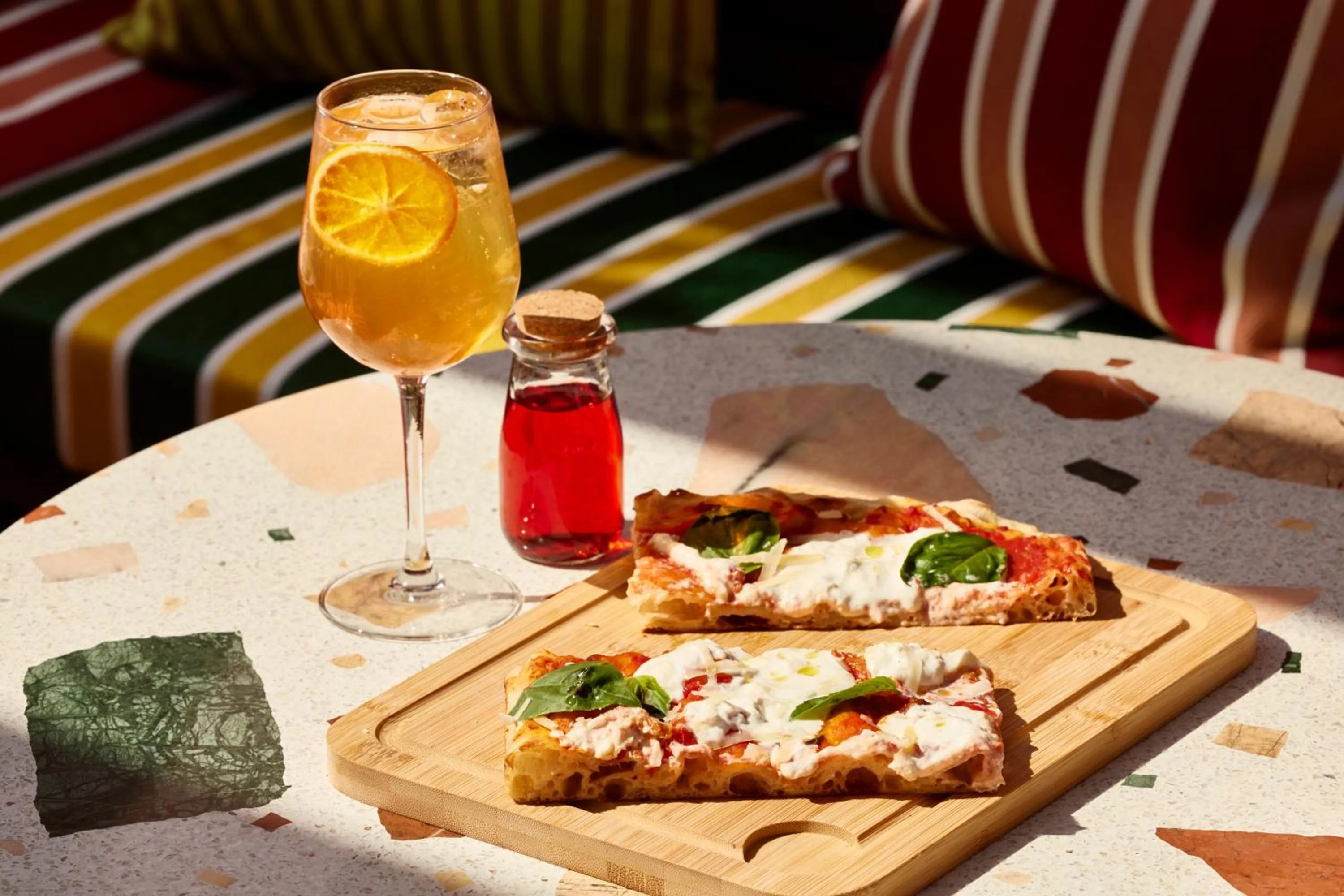 Food and drinks in Mama Shelter Nice