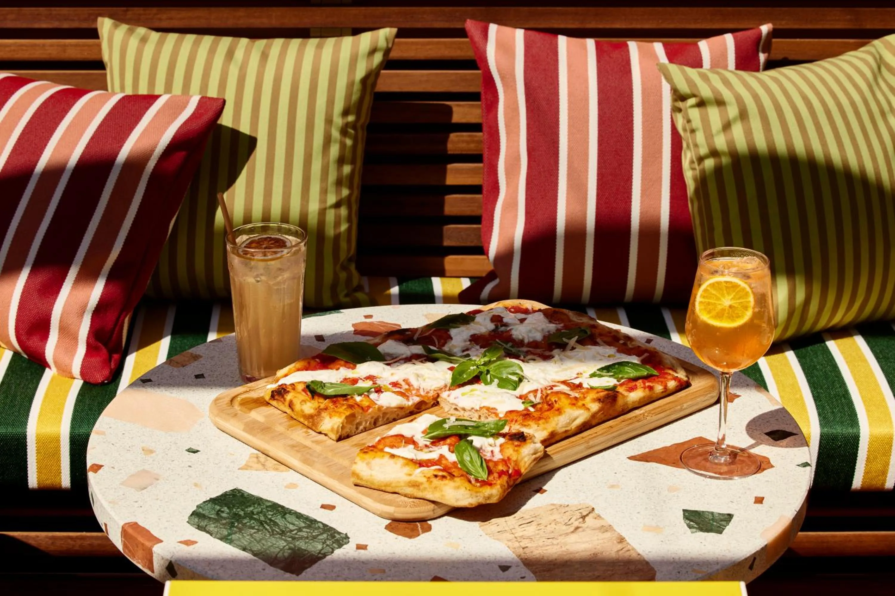 Food and drinks in Mama Shelter Nice