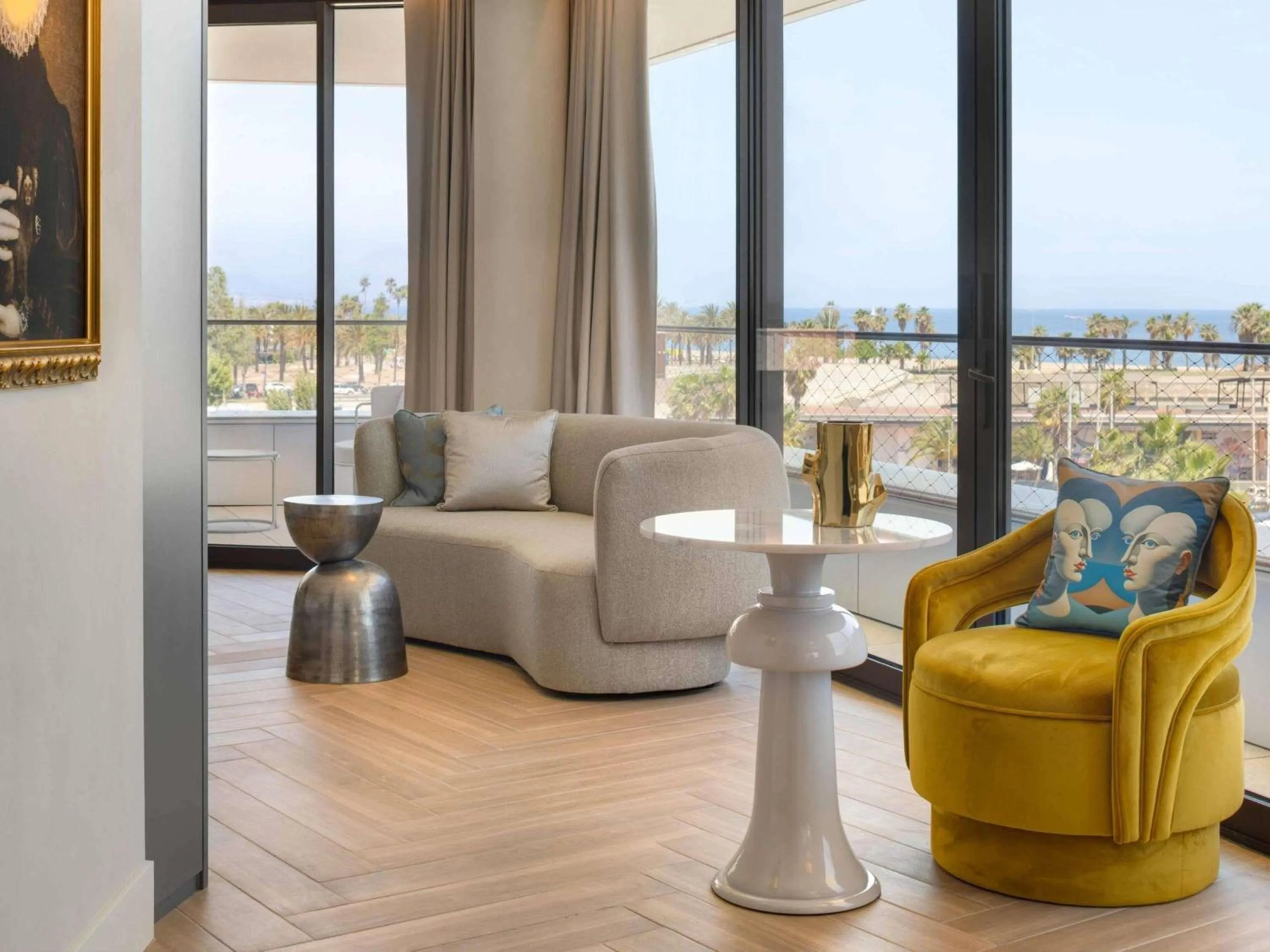 Bedroom in SLS Barcelona