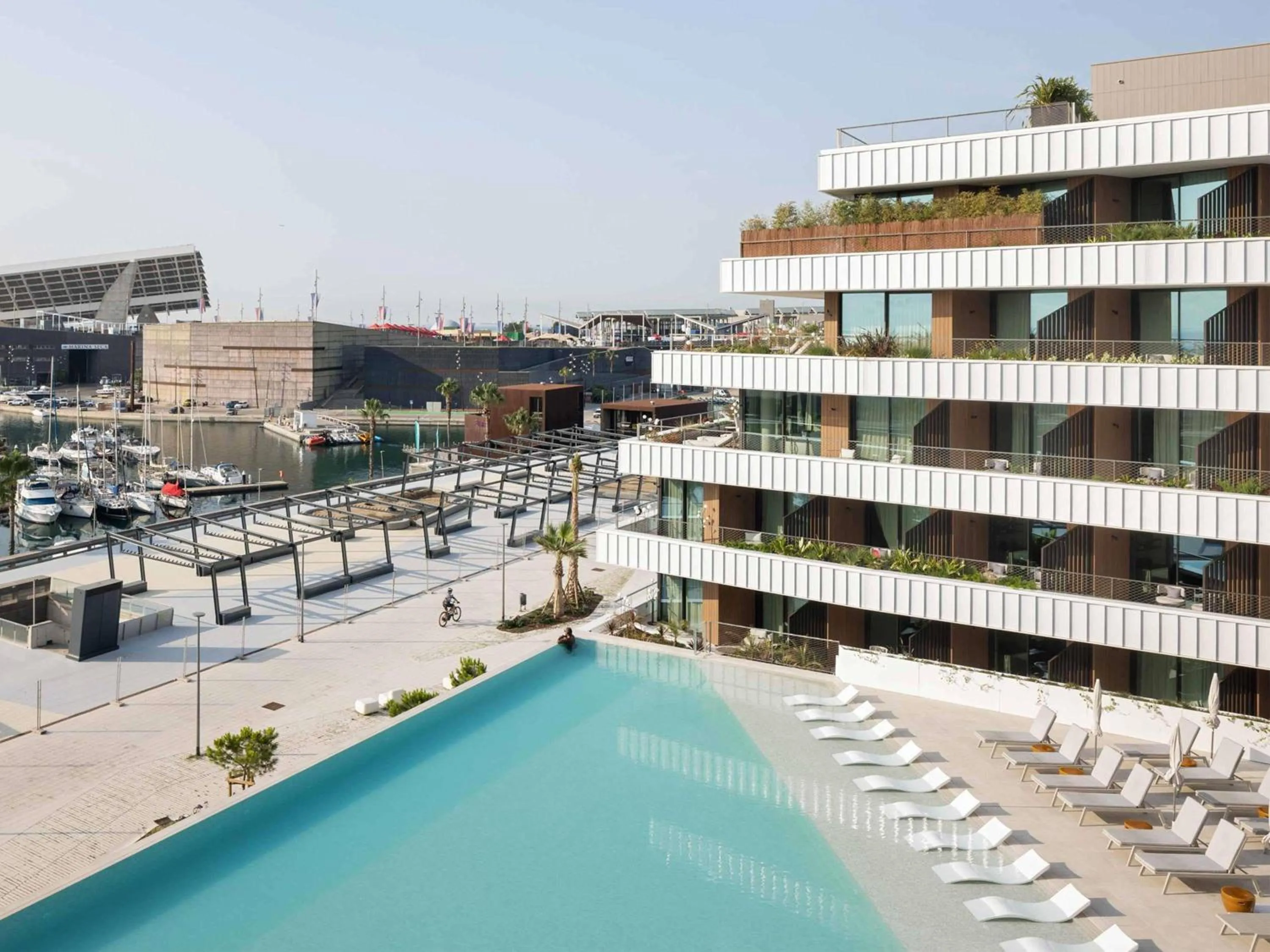 Bedroom in SLS Barcelona