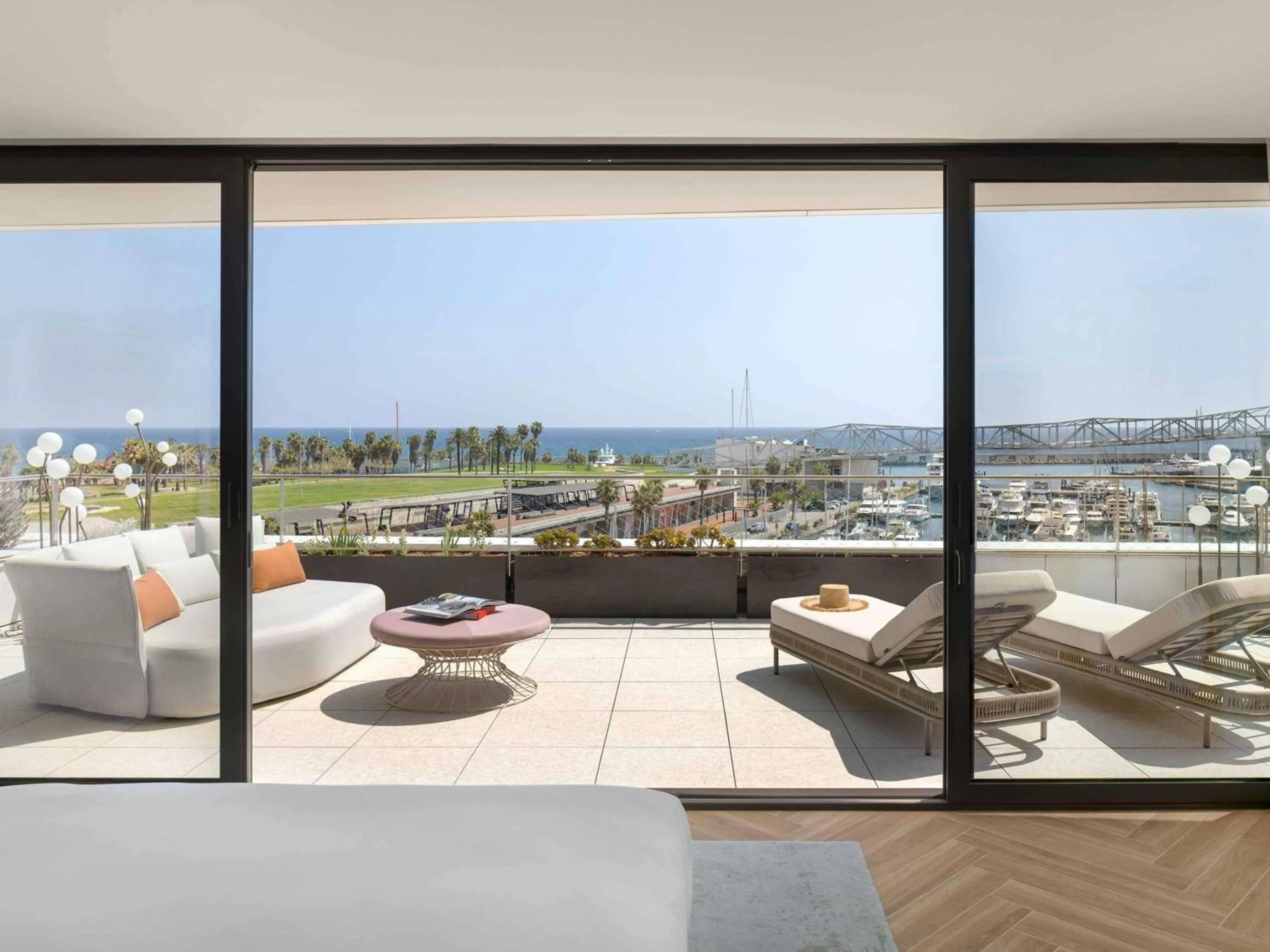 Bedroom in SLS Barcelona