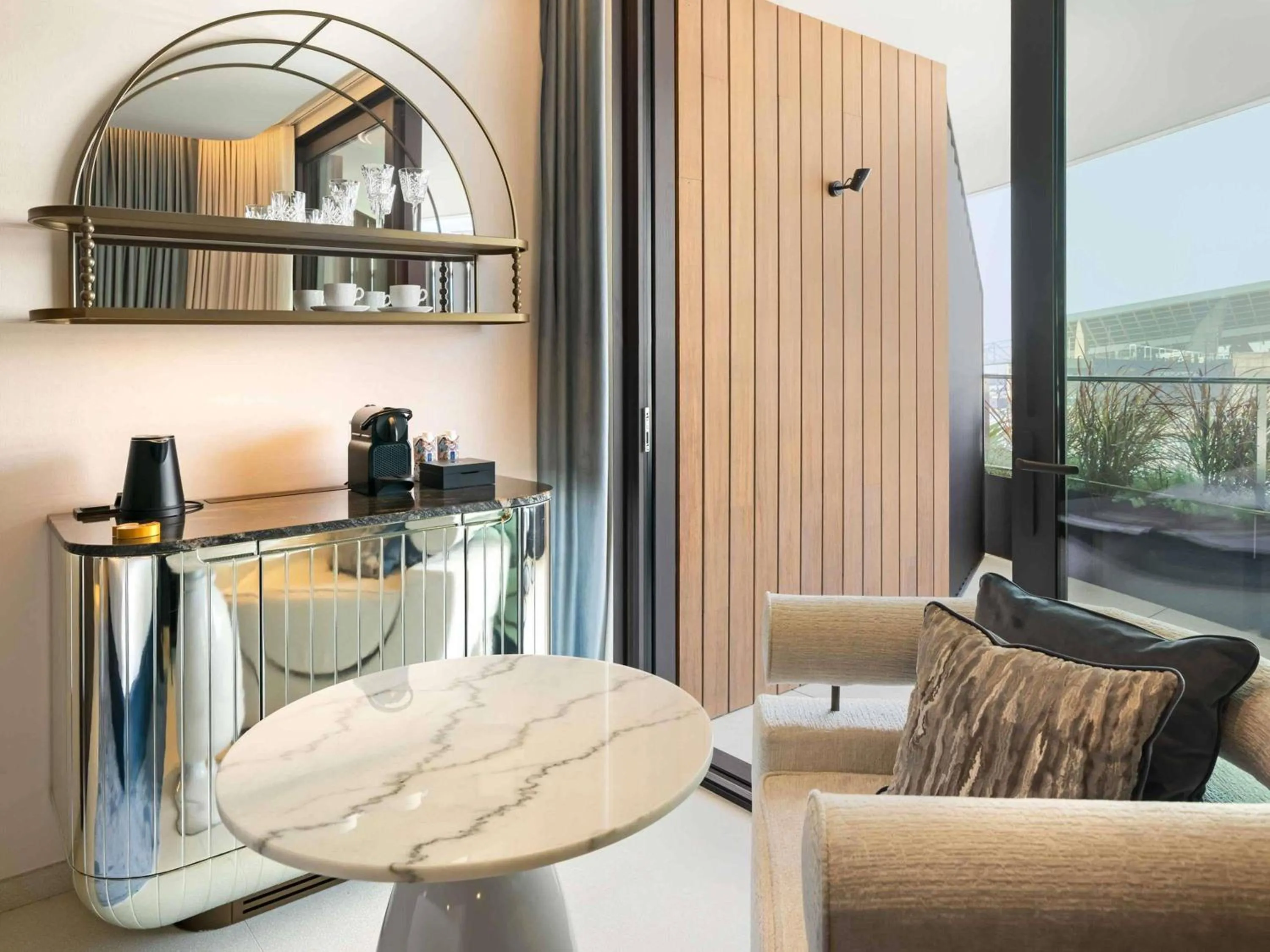 Bedroom in SLS Barcelona