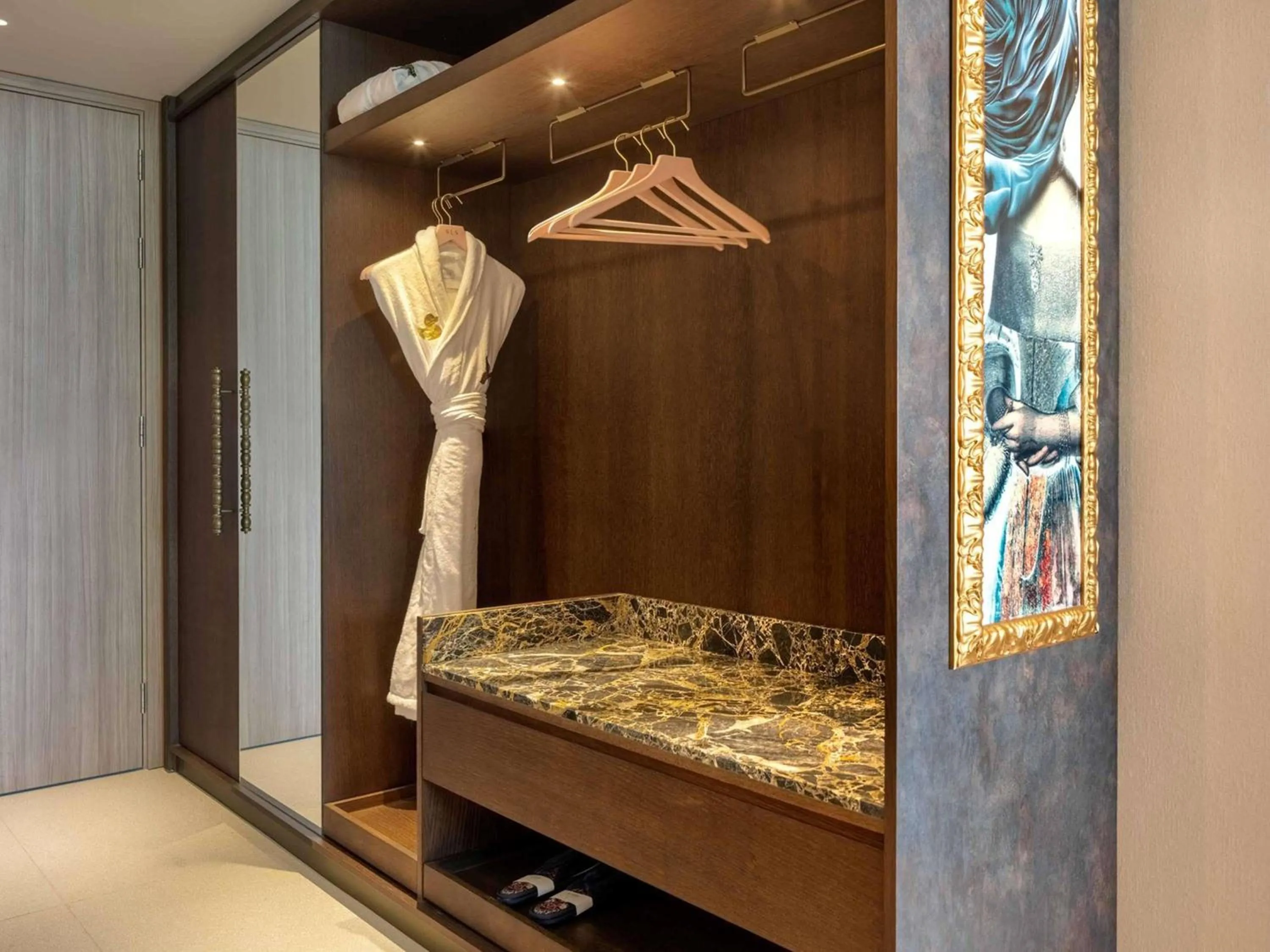 Bedroom in SLS Barcelona