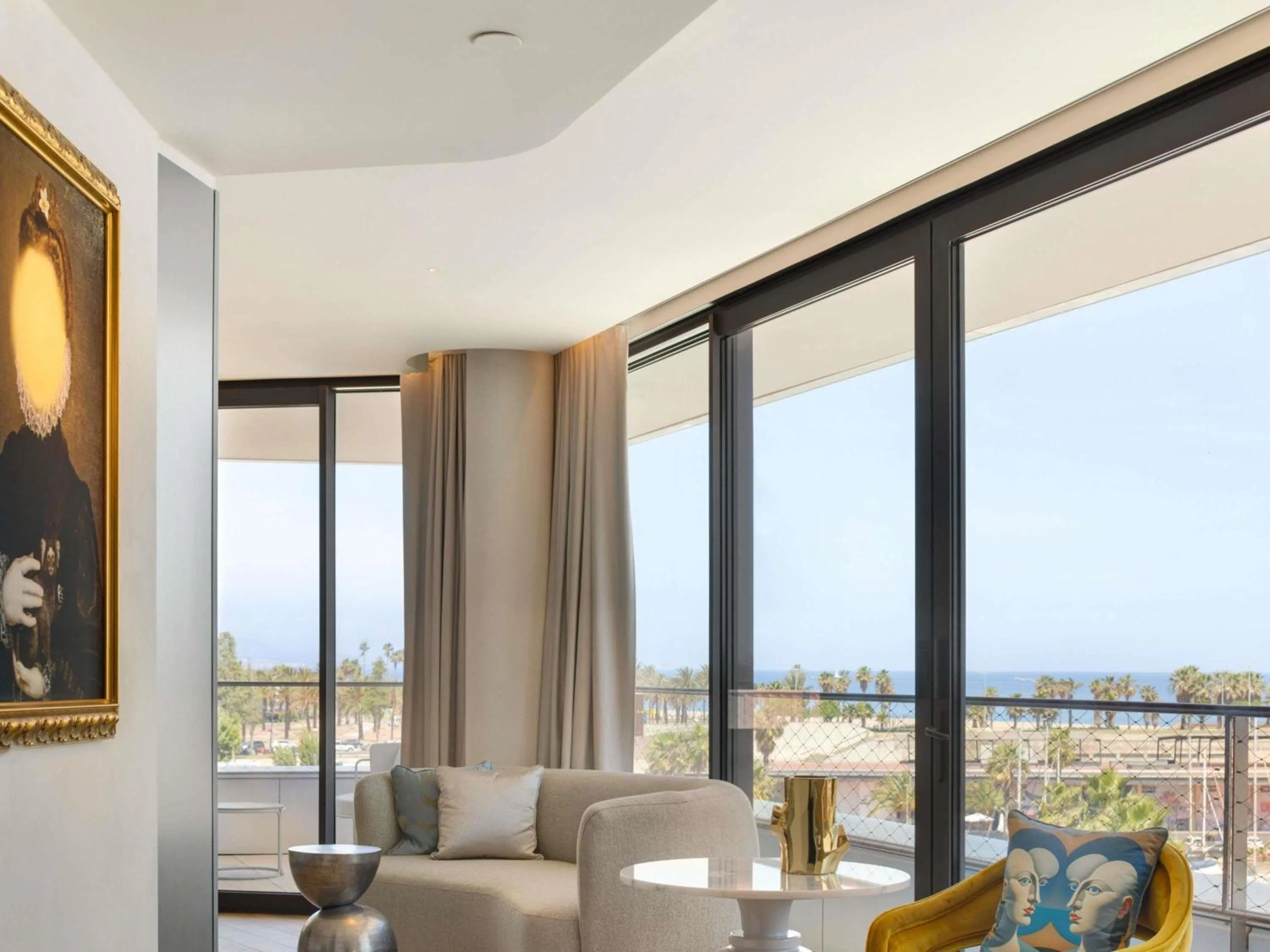 Bedroom in SLS Barcelona