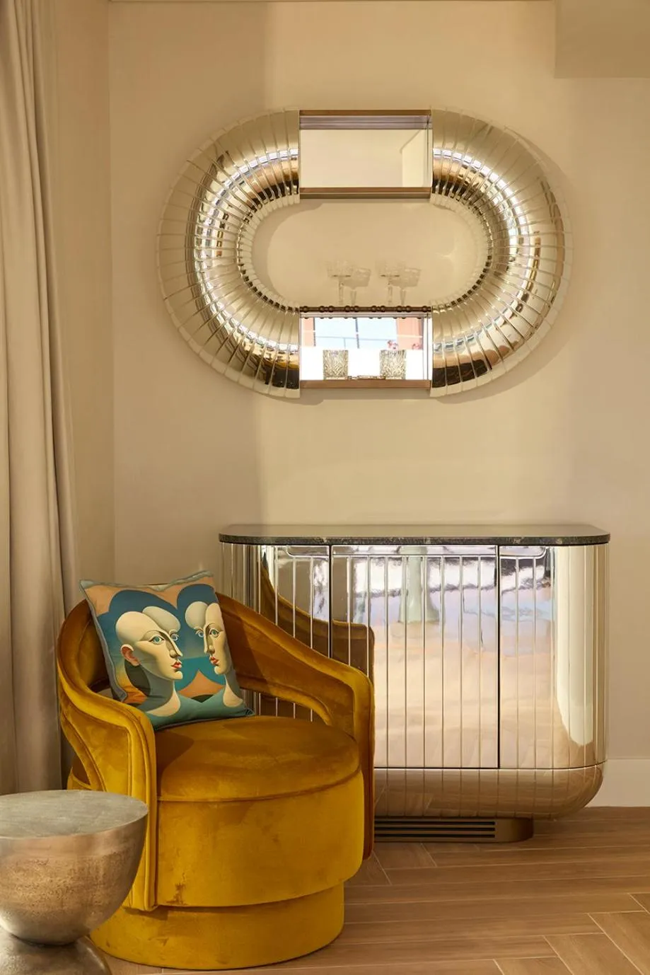 Euphoria King Studio Suite with Terrace and Marina View in SLS Barcelona