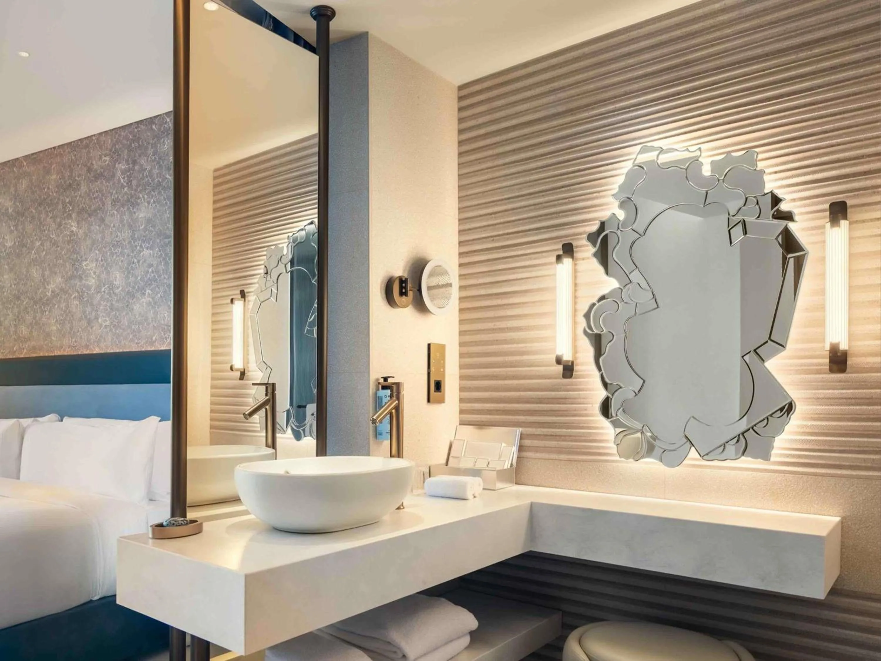 Bedroom in SLS Barcelona